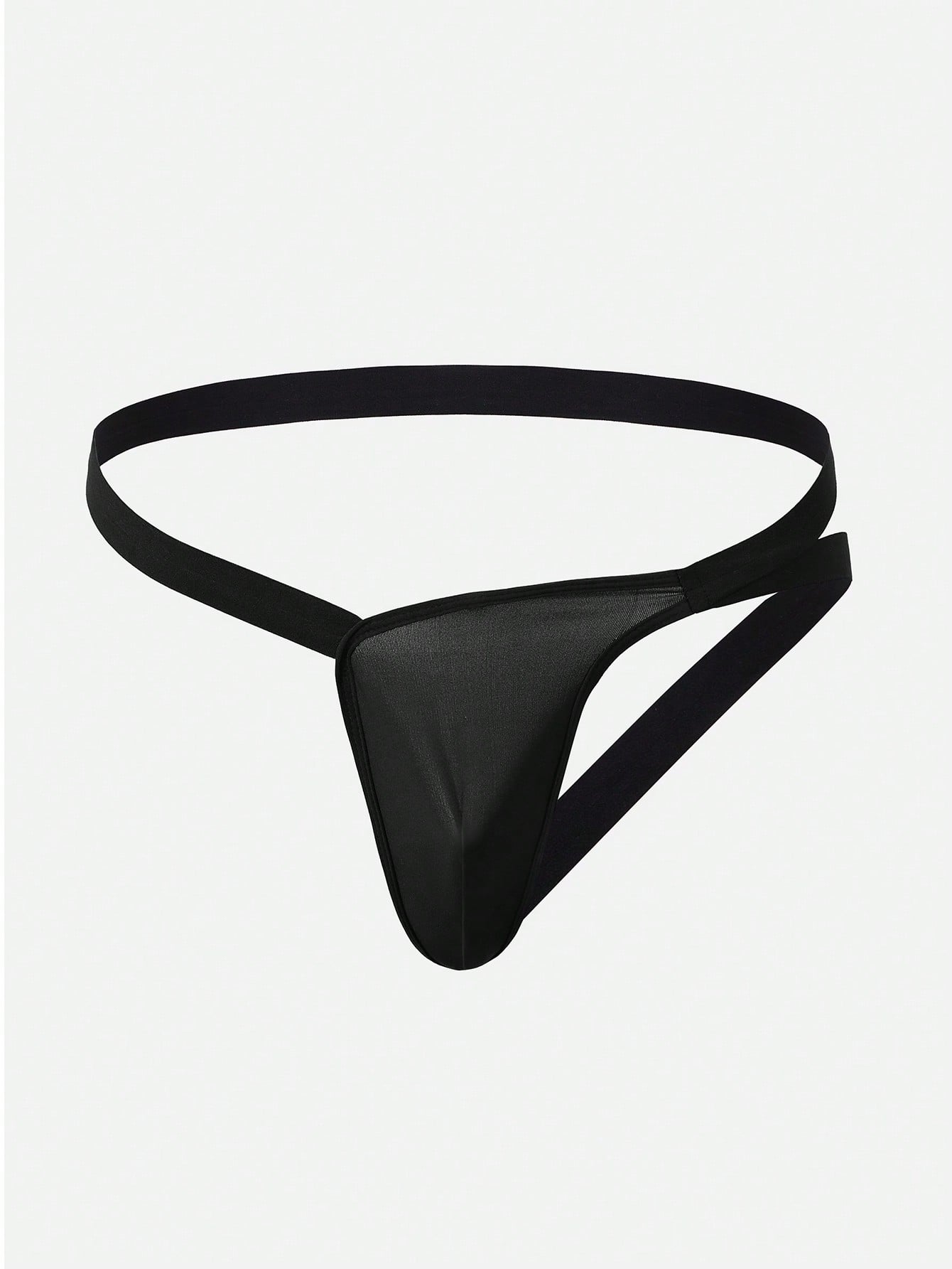 Men’s Solid Color Short With Elastic Waist Detail, Clean Design, For Everyday Use