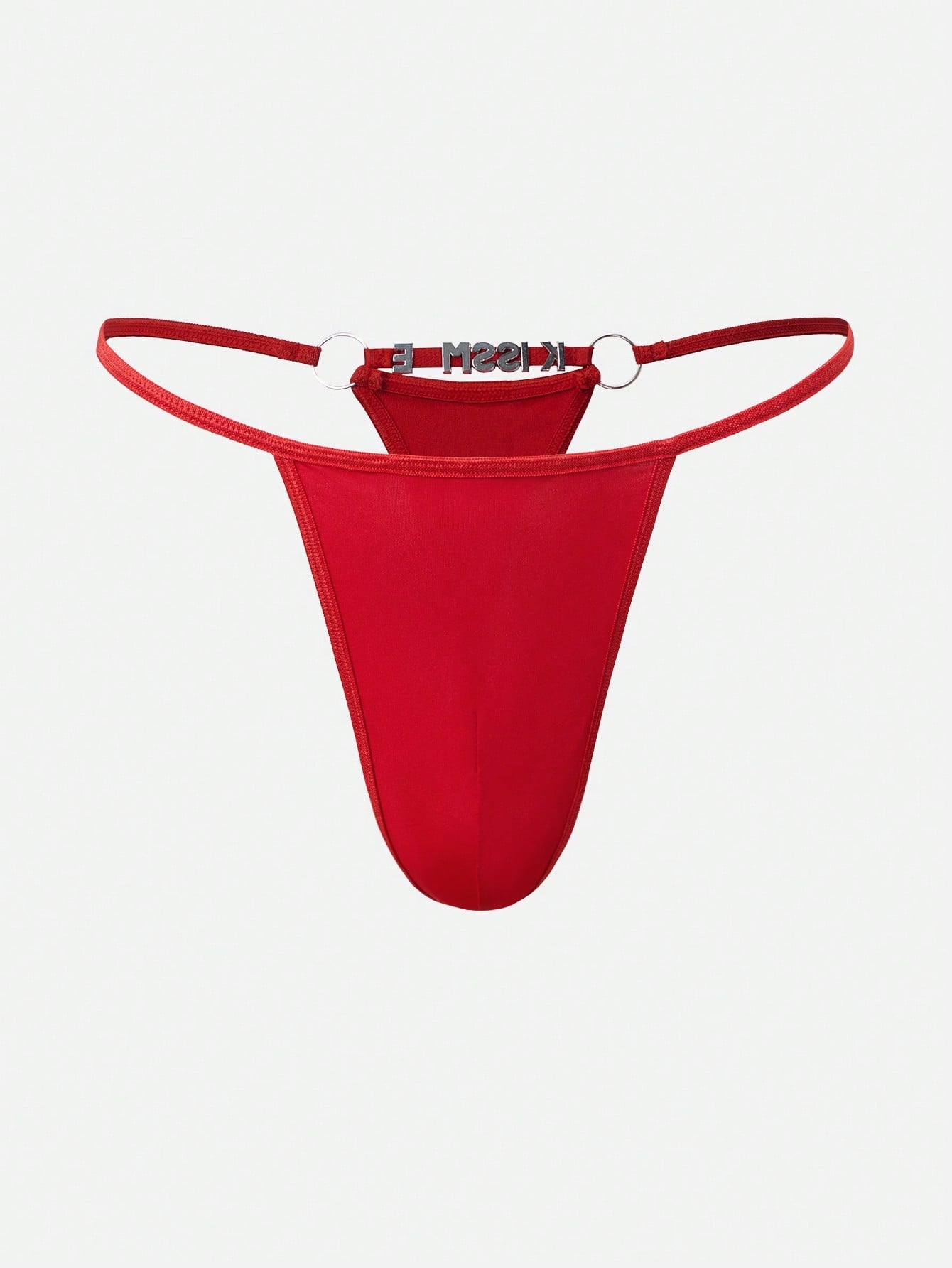 Men’s Shiny Fabric Short, Solid Color, Simple Design, For Daily Wear