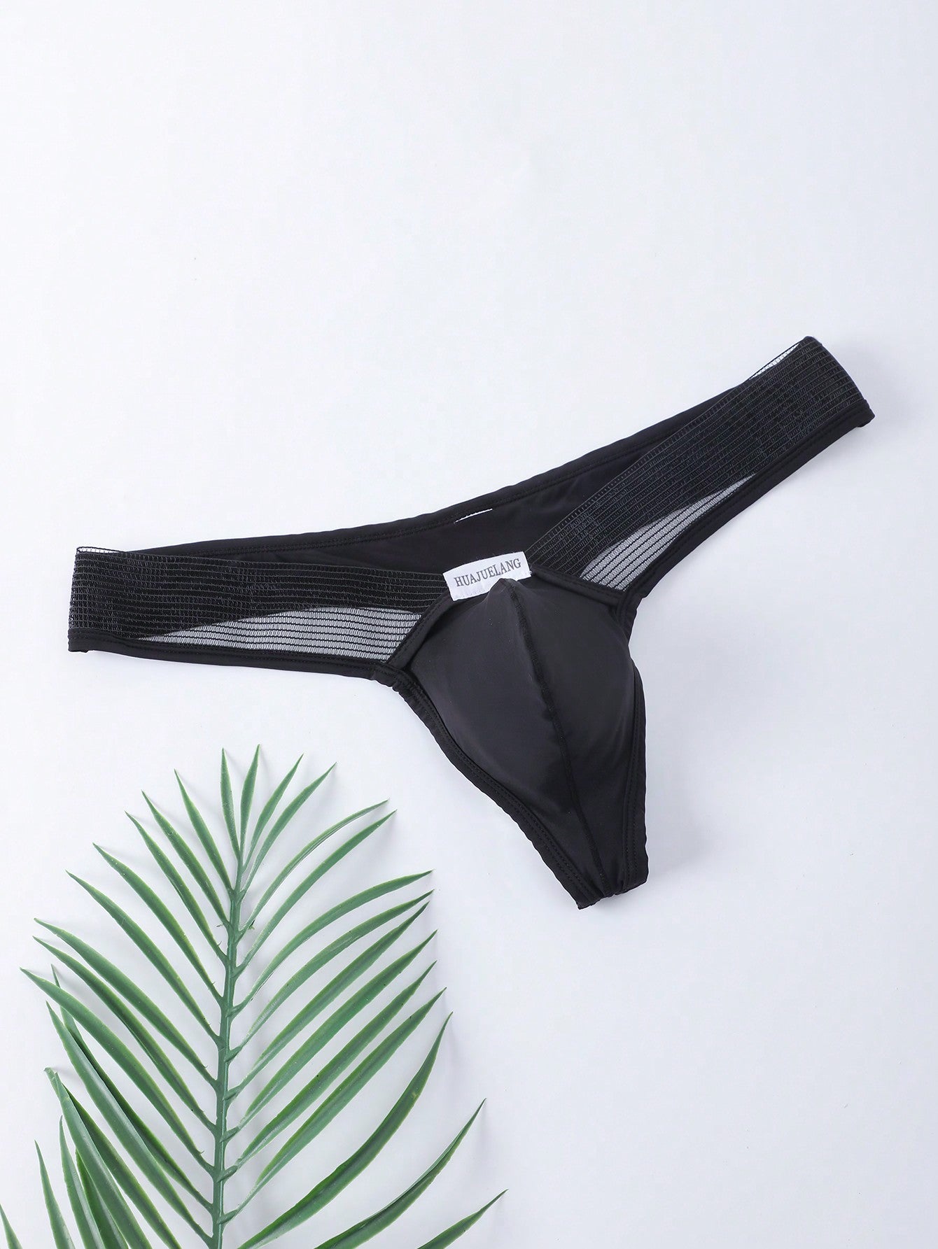 Mesh Revealing T Back Briefs For Men