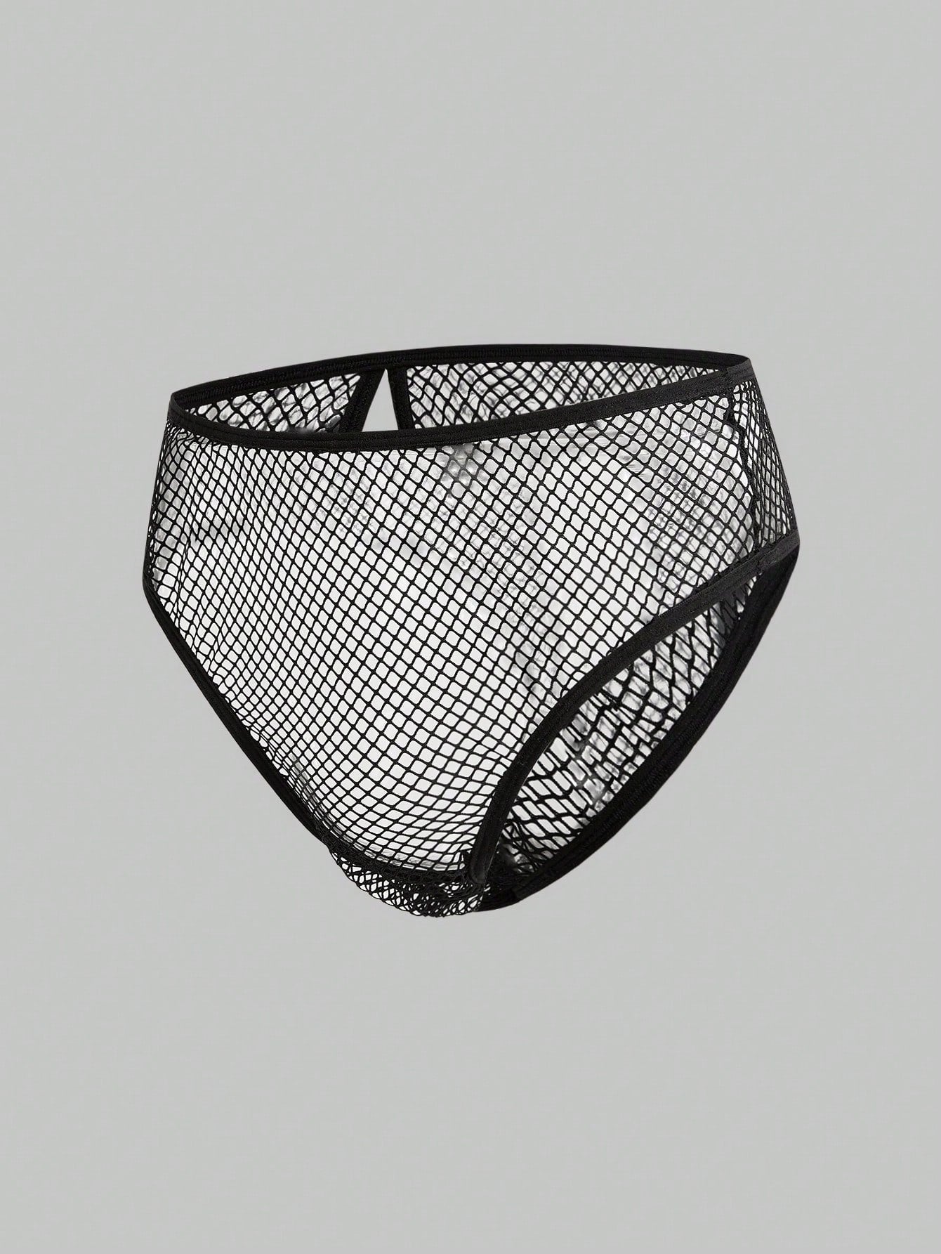 Men’s Solid Color Short With Mesh Pattern Design, Lightweight Structure, For Daily Wear