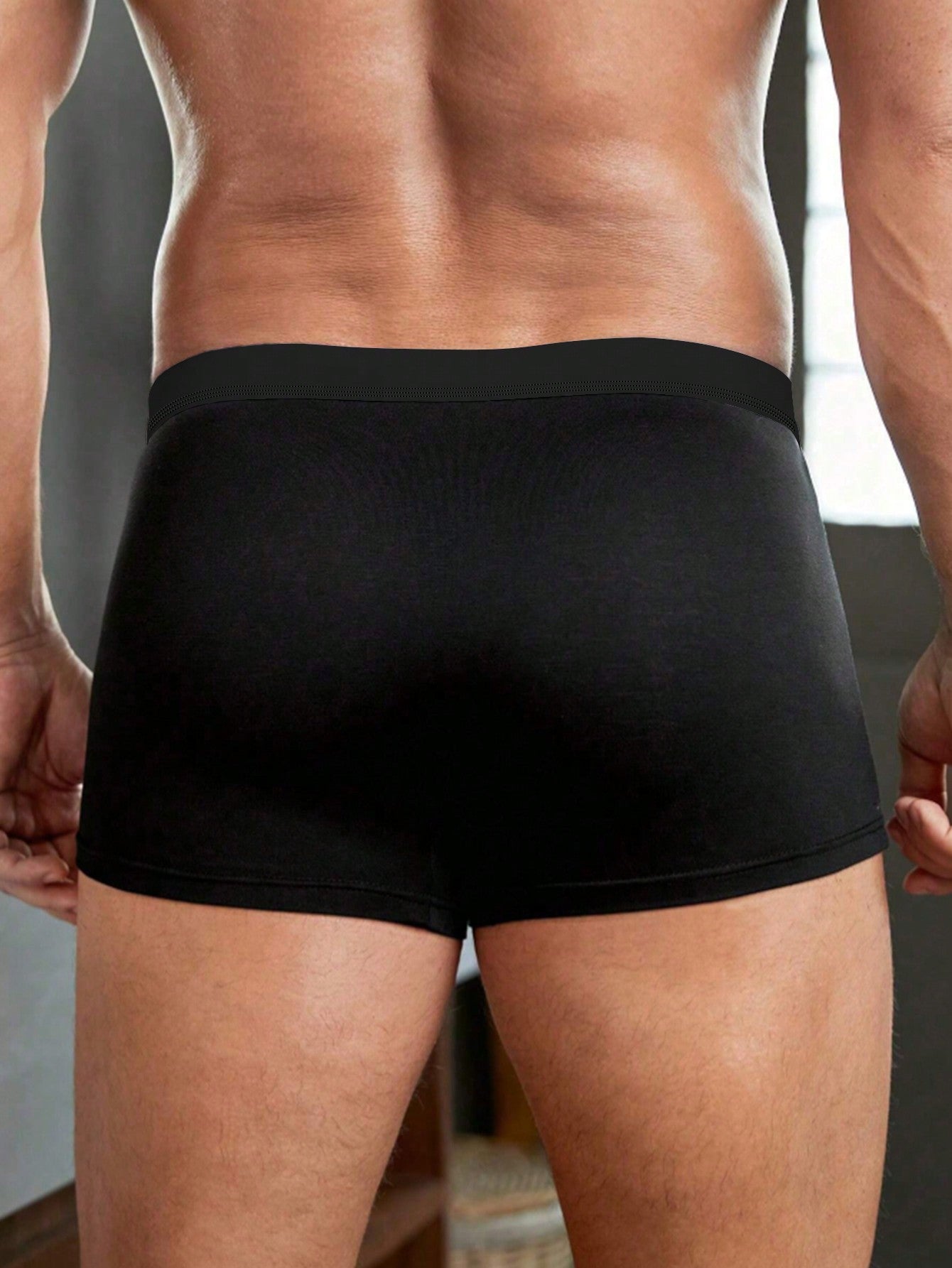 Men's Leg Print Boxer Briefs