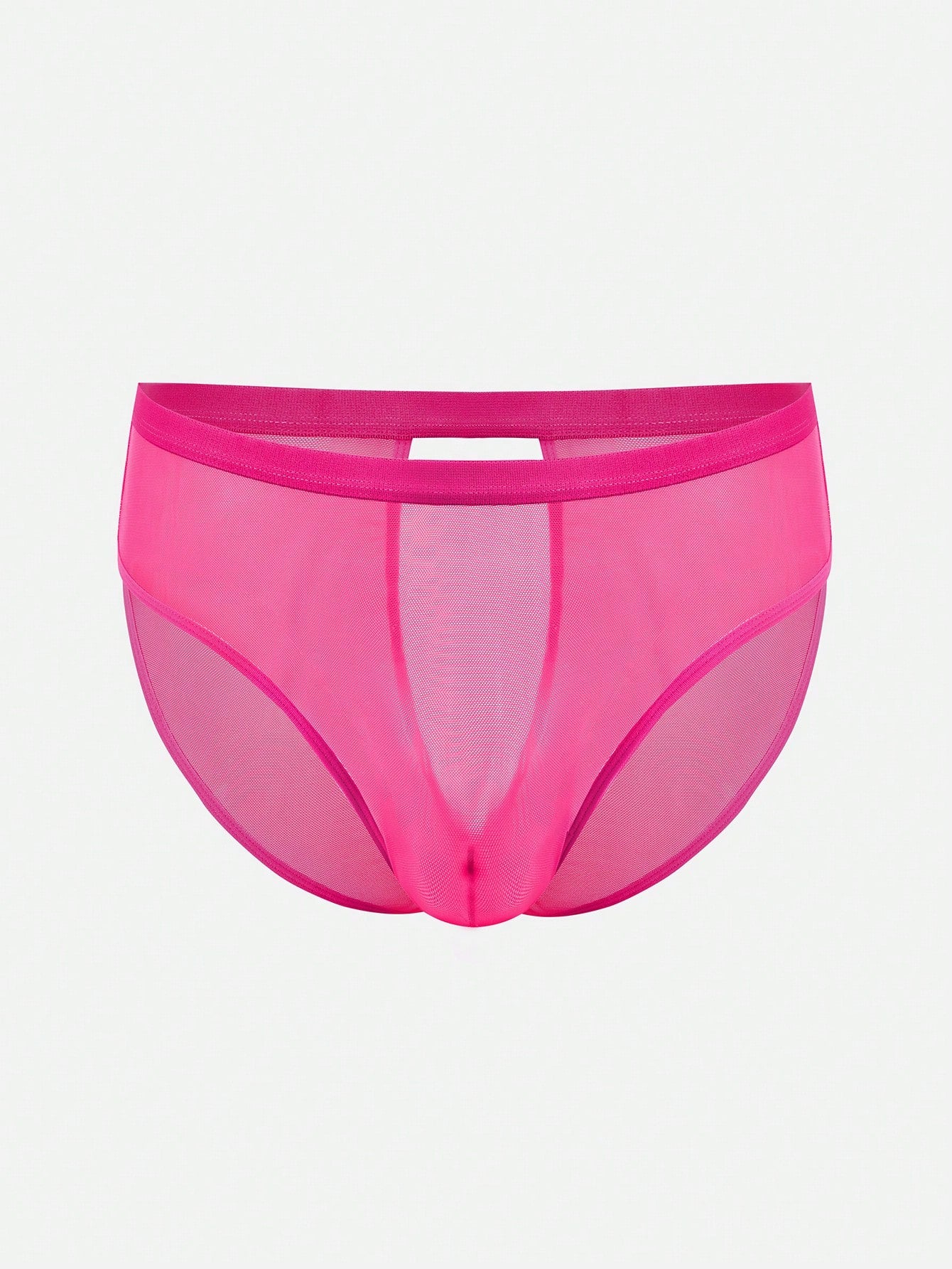 Men’s Mesh Fabric Short, Lightweight Structure, Simple Design, For Daily Wear