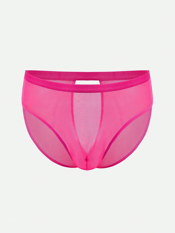 Men’s Mesh Fabric Short, Lightweight Structure, Simple Design, For Daily Wear