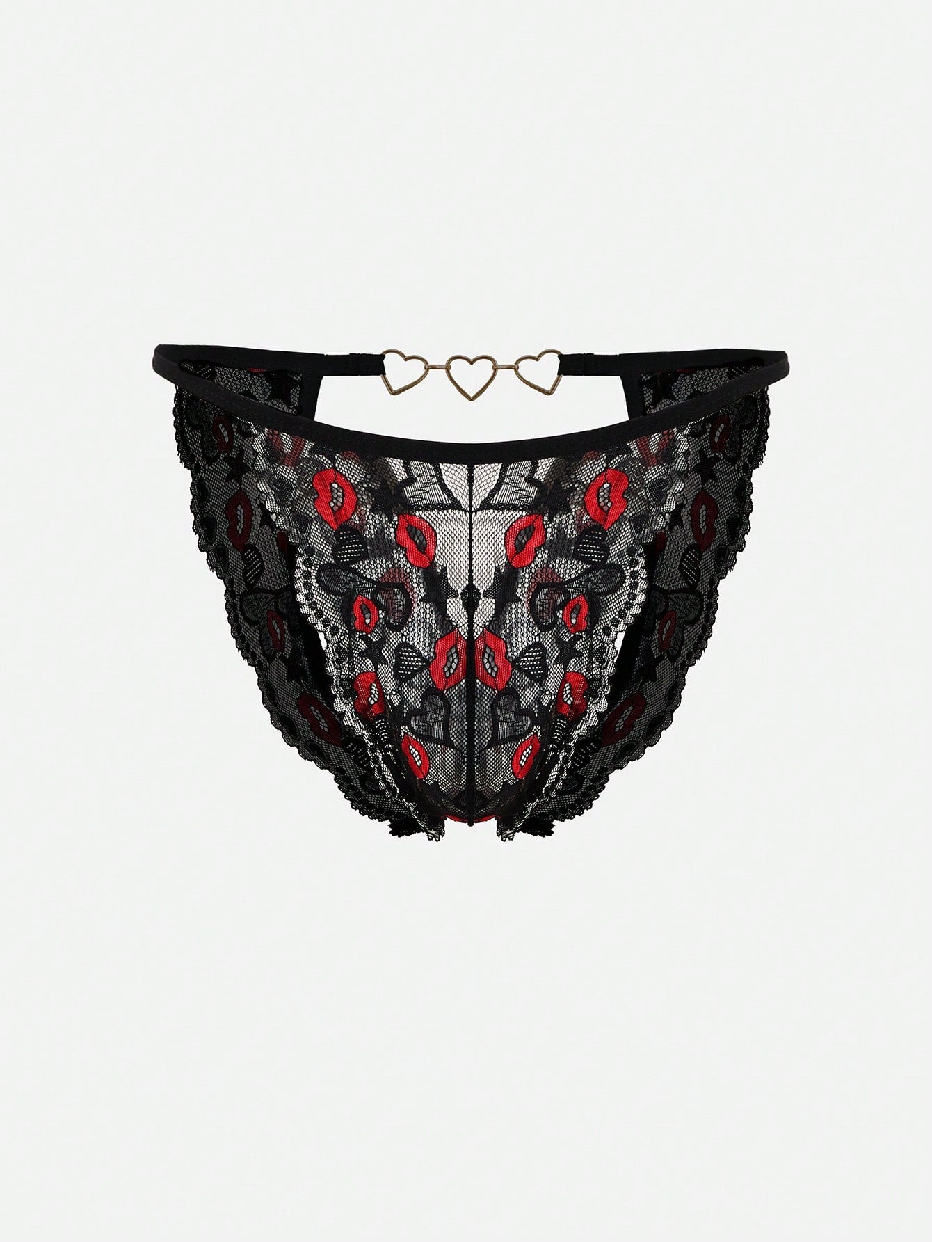 Men’s Textured Knit Short Neutral Color Heart Metal Detail Design For Daily Styling