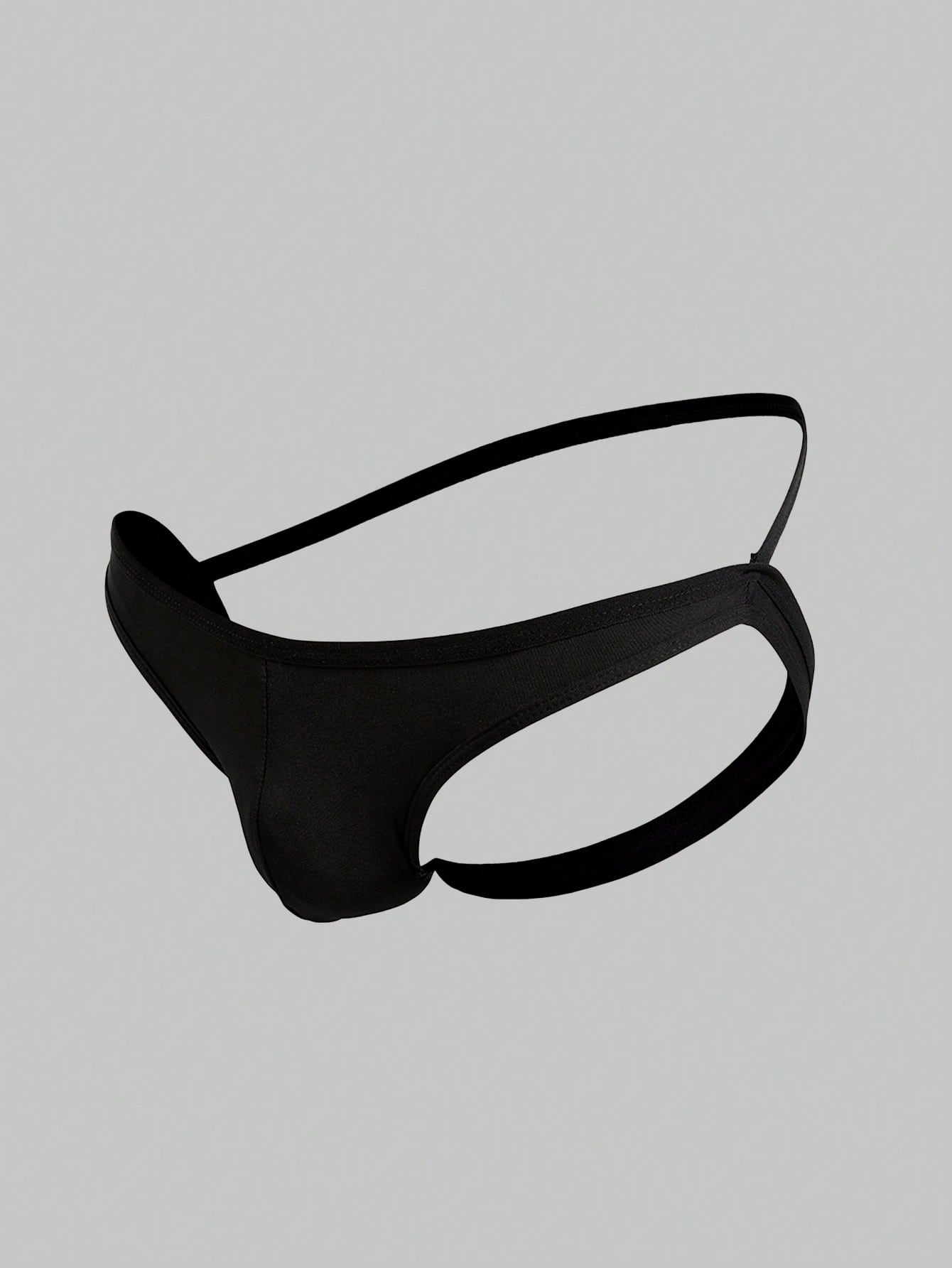 Men’s Solid Color Short, Low-Rise Style, Simple Construction, For Everyday Use