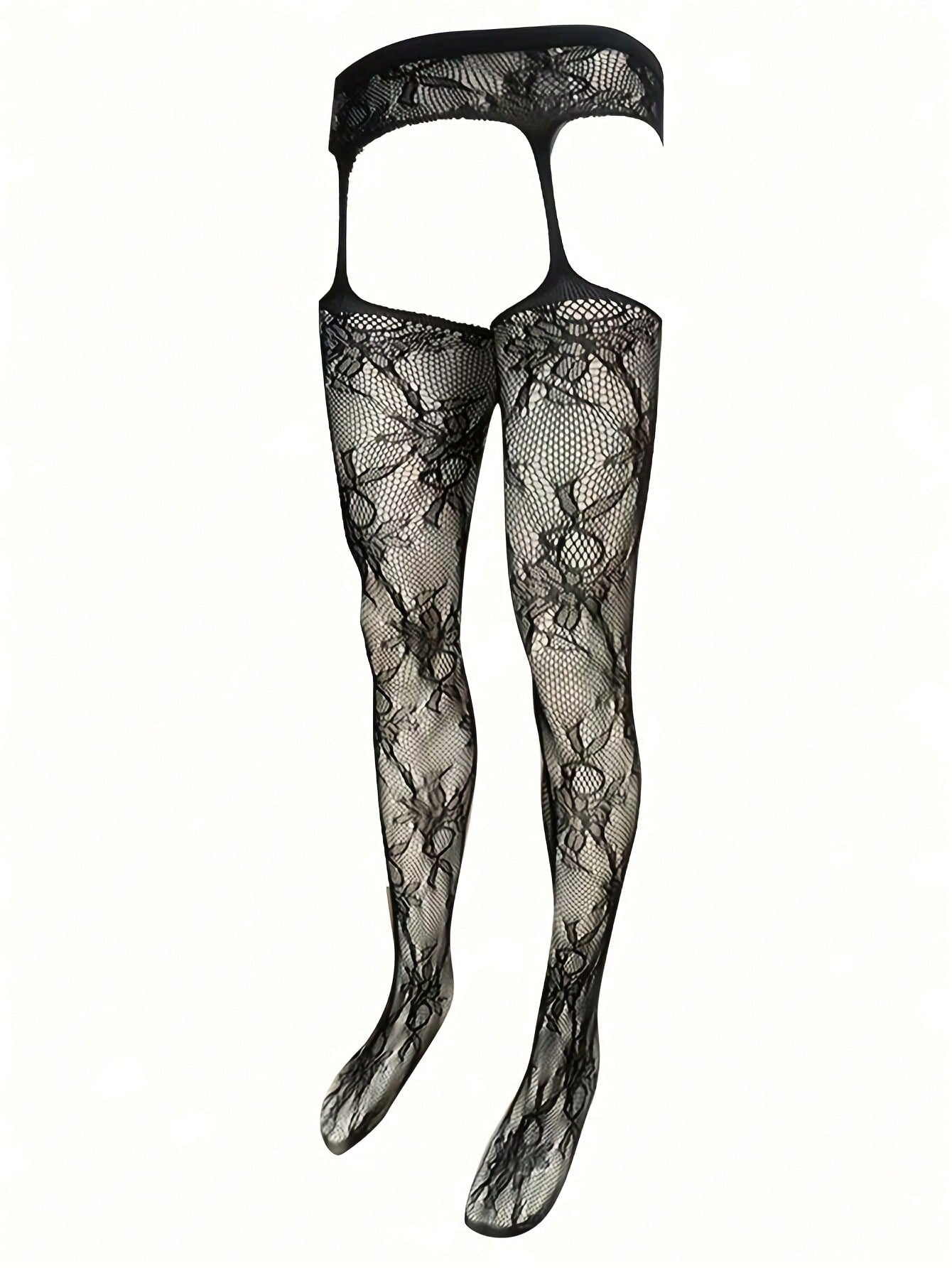 Hollow Out Seductive Fishnet Tights For Men