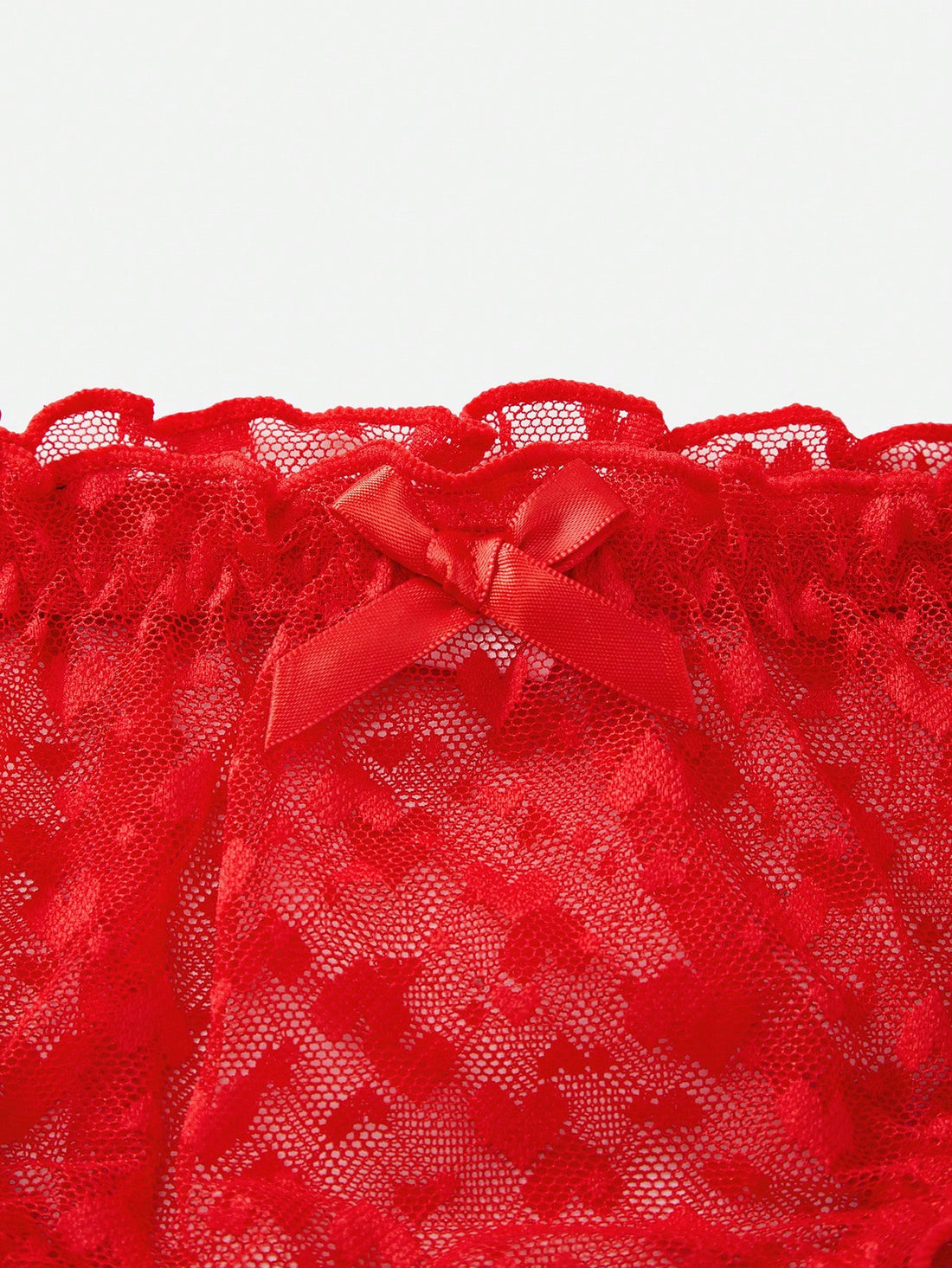 Men’s Short With Heart Pattern Mesh Fabric, Lightweight Design, For Casual Styling