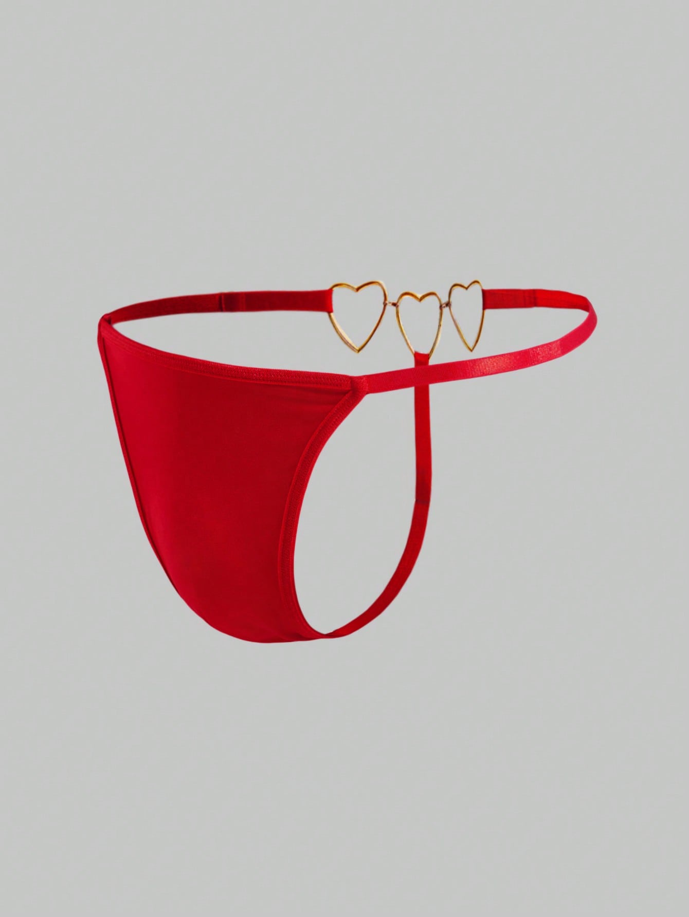 Men’s Short With Chain Accent Detail, Solid Color, Clean Design, For Everyday Use