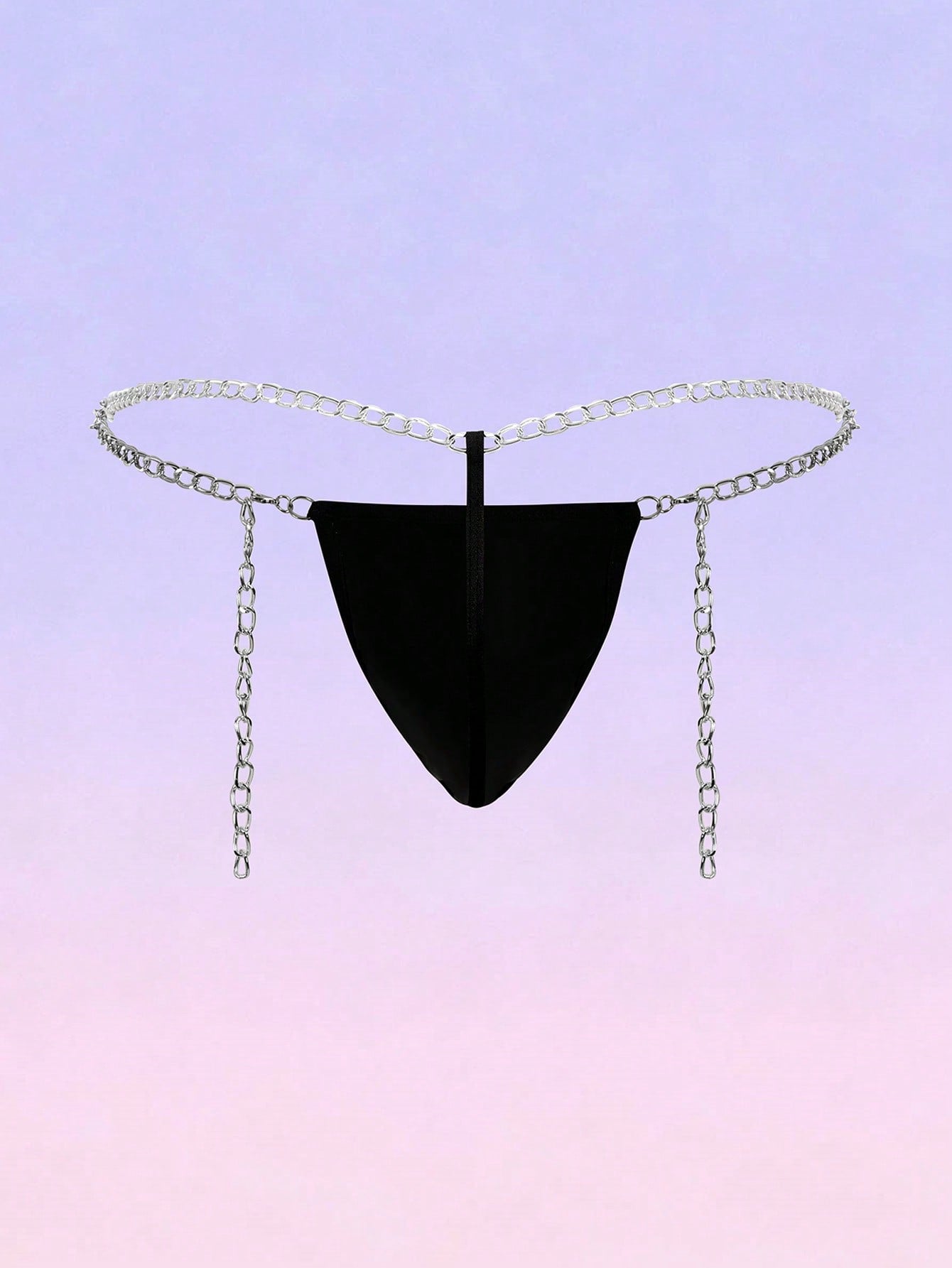 Chain Decor Sexy Briefs For Men