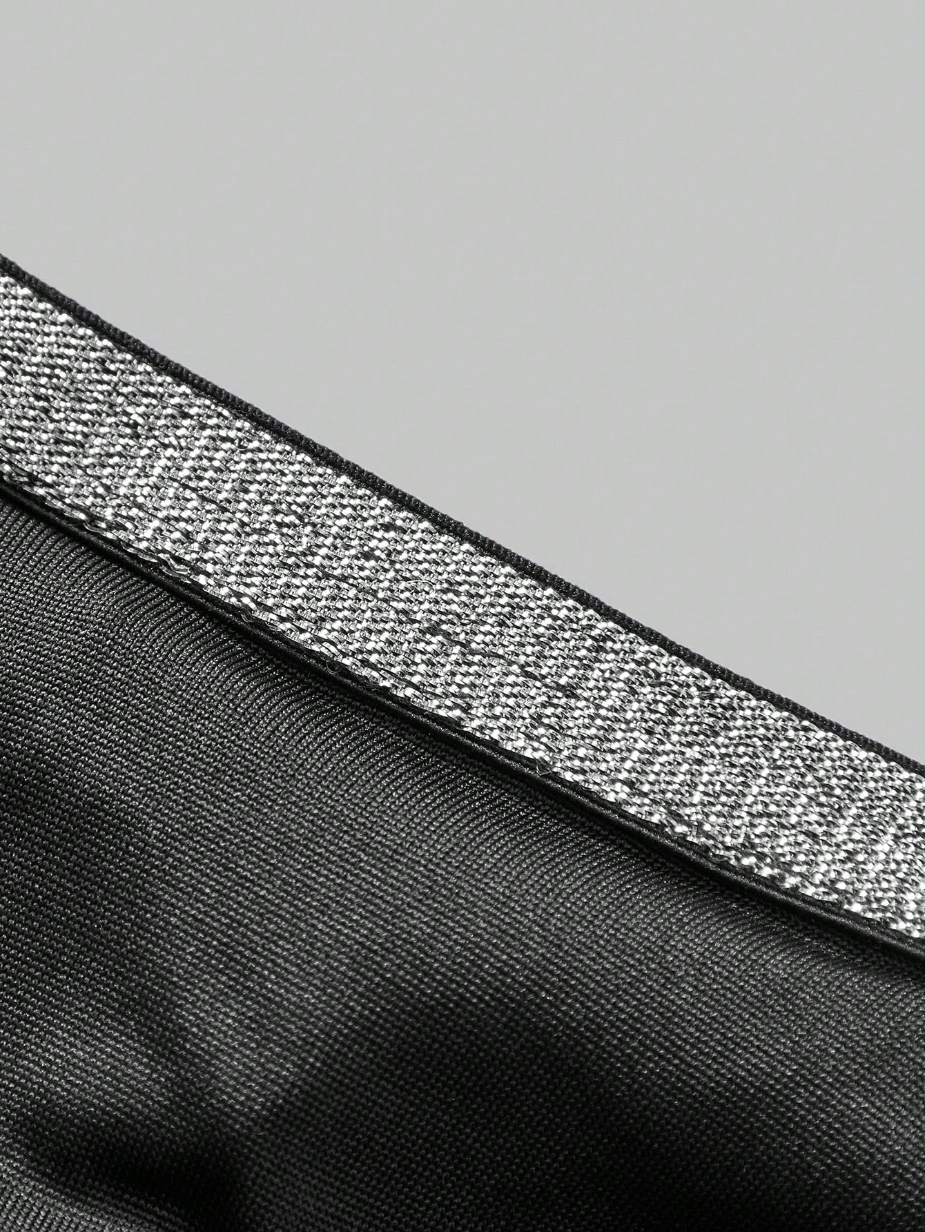 Rhinestone Heart Chain Linked Thong Underwear For Men