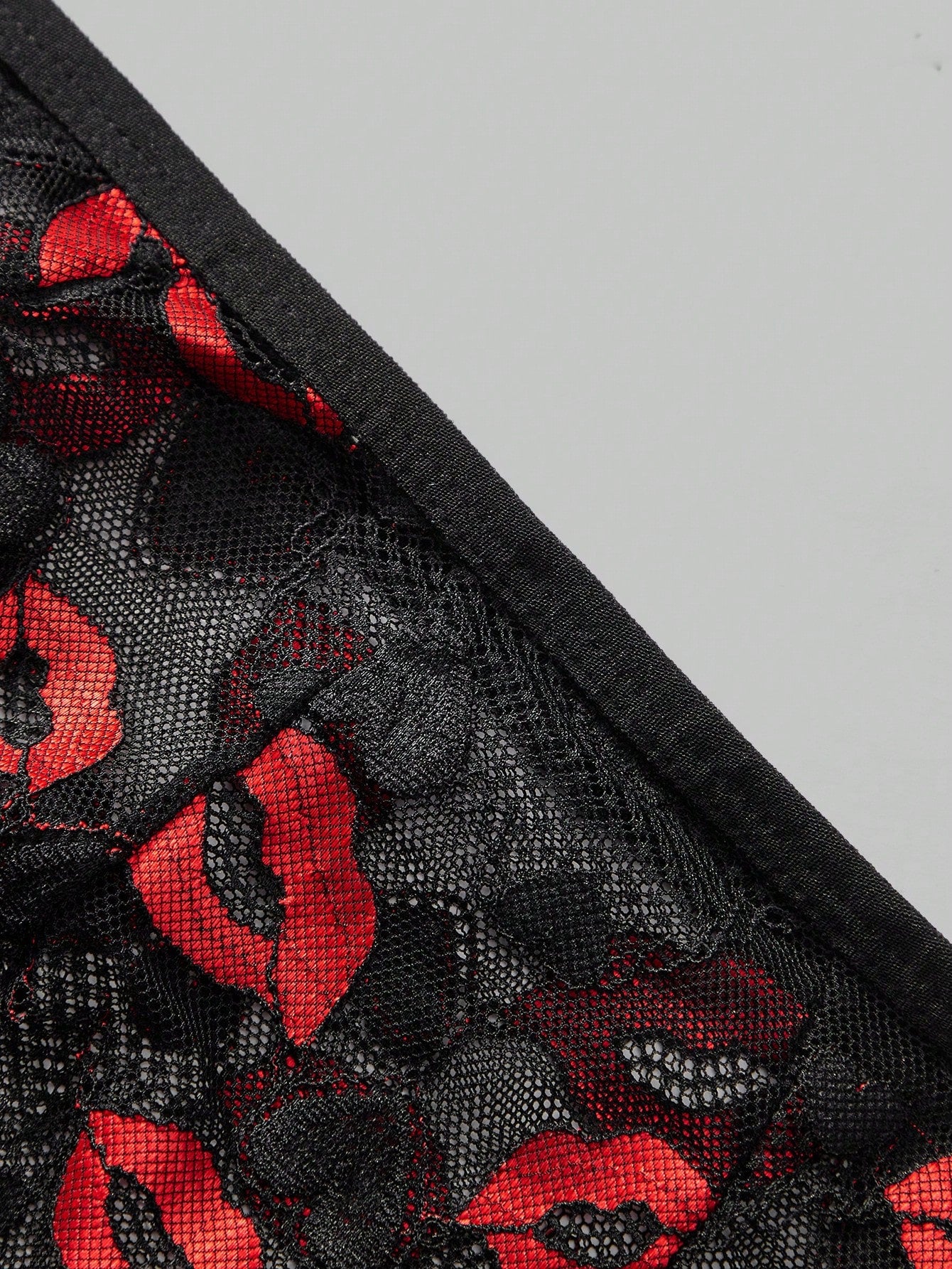 Men’s Valentine Theme Lip Print Short, Mesh Fabric, Lightweight Design