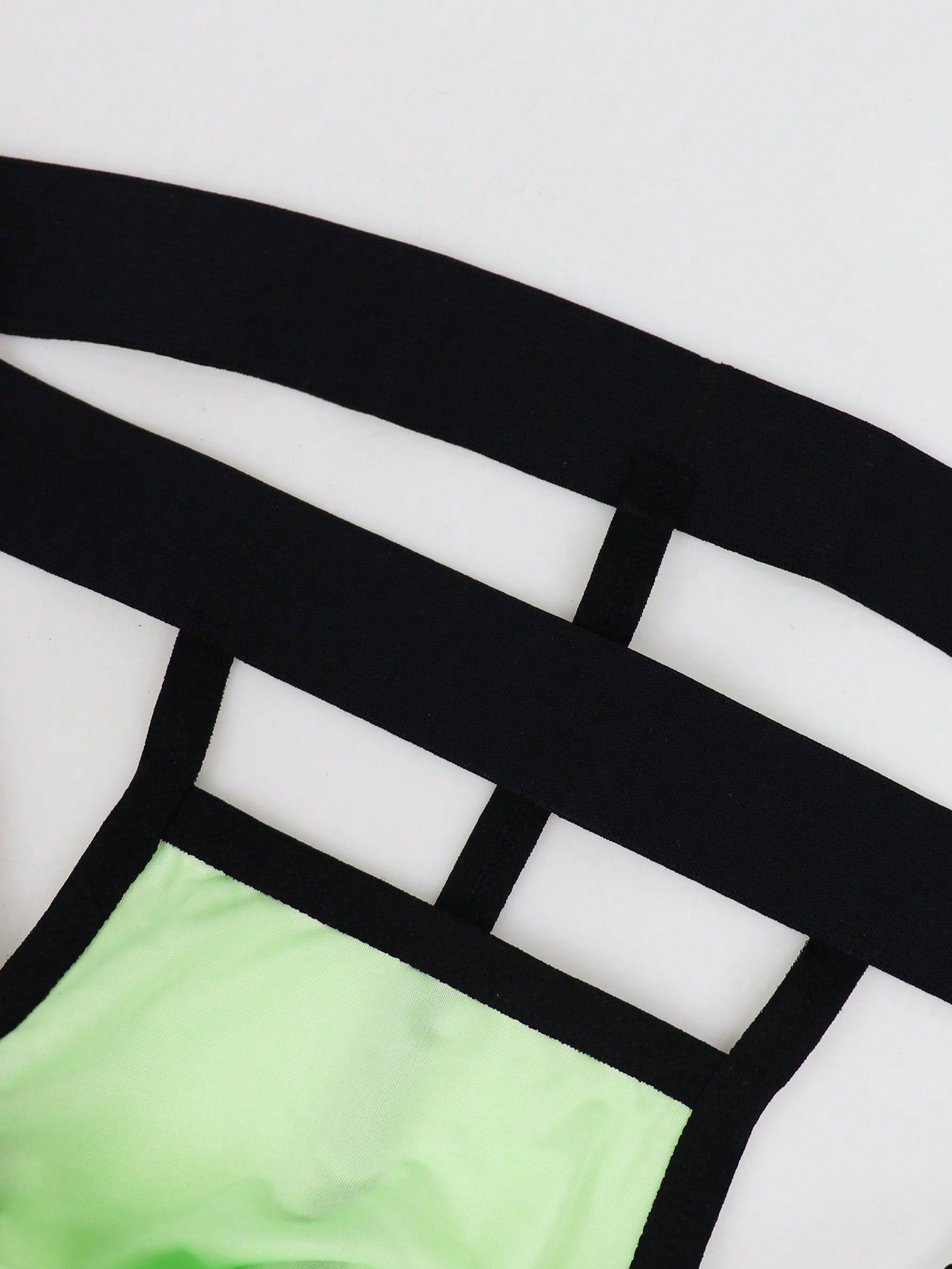 1pc Men's Light Green Breathable Briefs