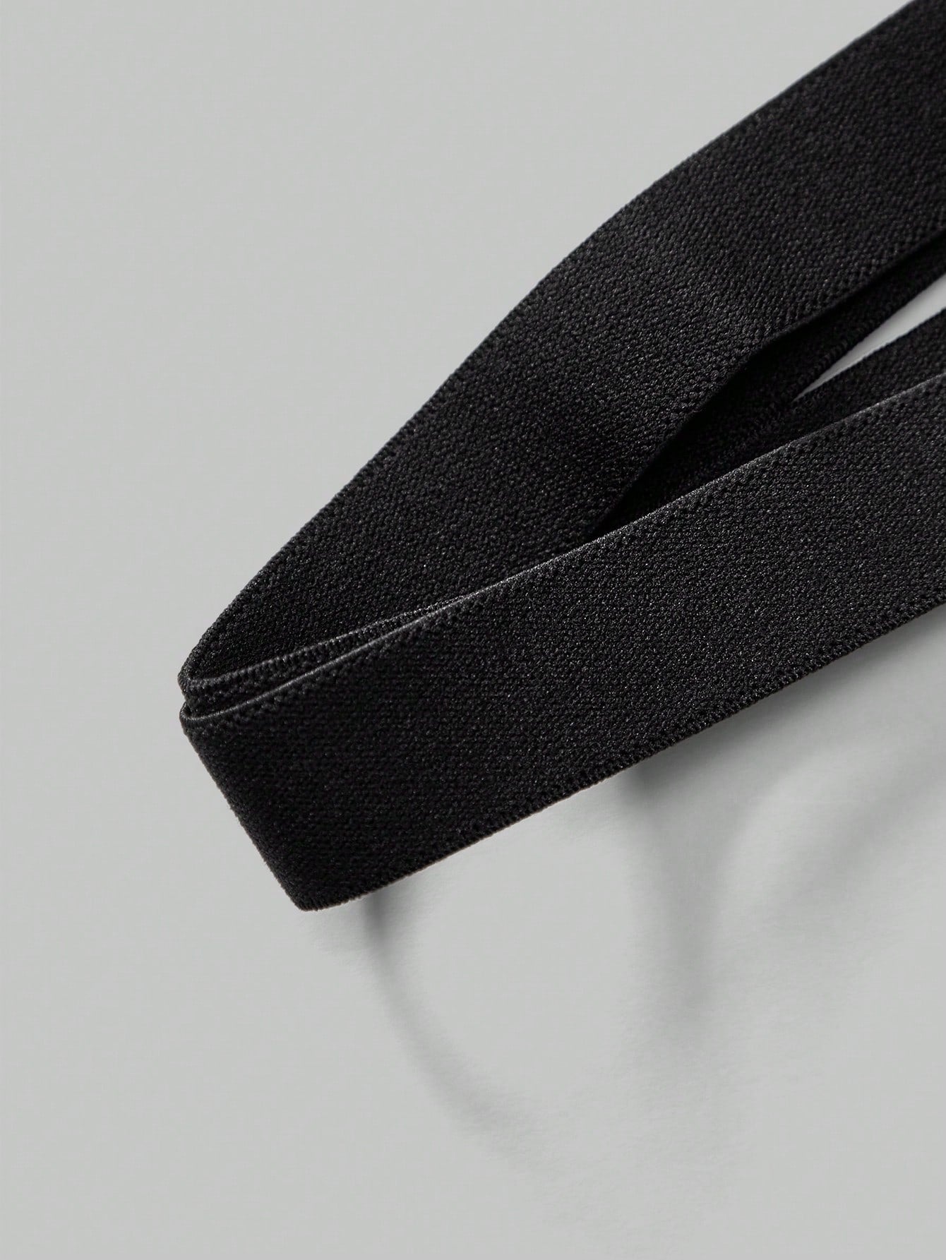 Black Mesh Bow Sheer Briefs For Men