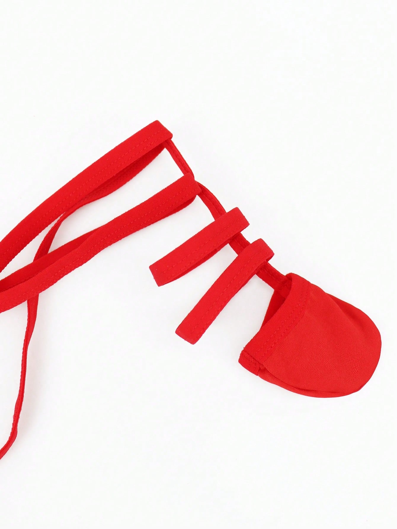 1pc Men's Red U Pouch Briefs