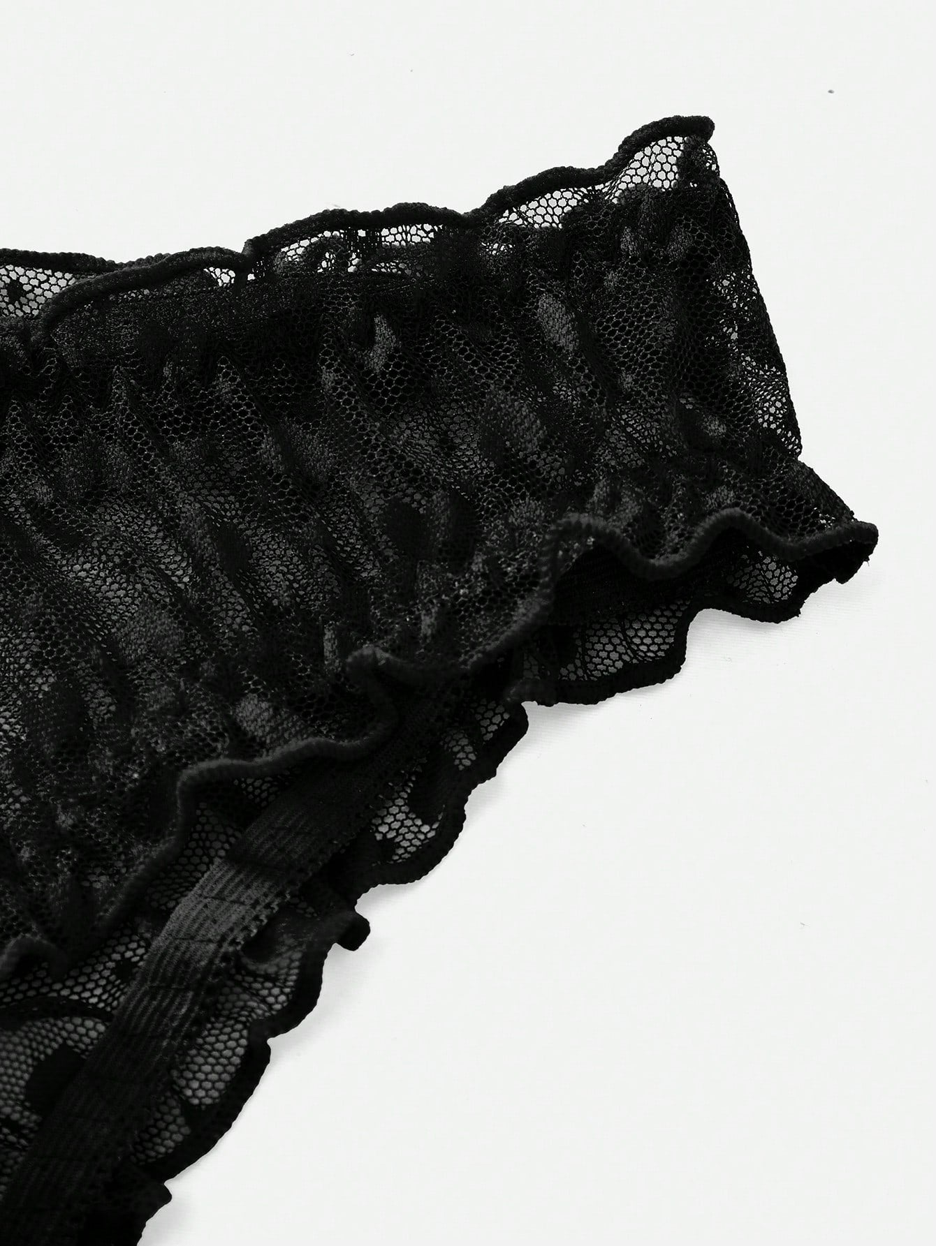 Men’s Heart Pattern Mesh Fabric Short, Lightweight Texture, Simple Design, For Daily Wear