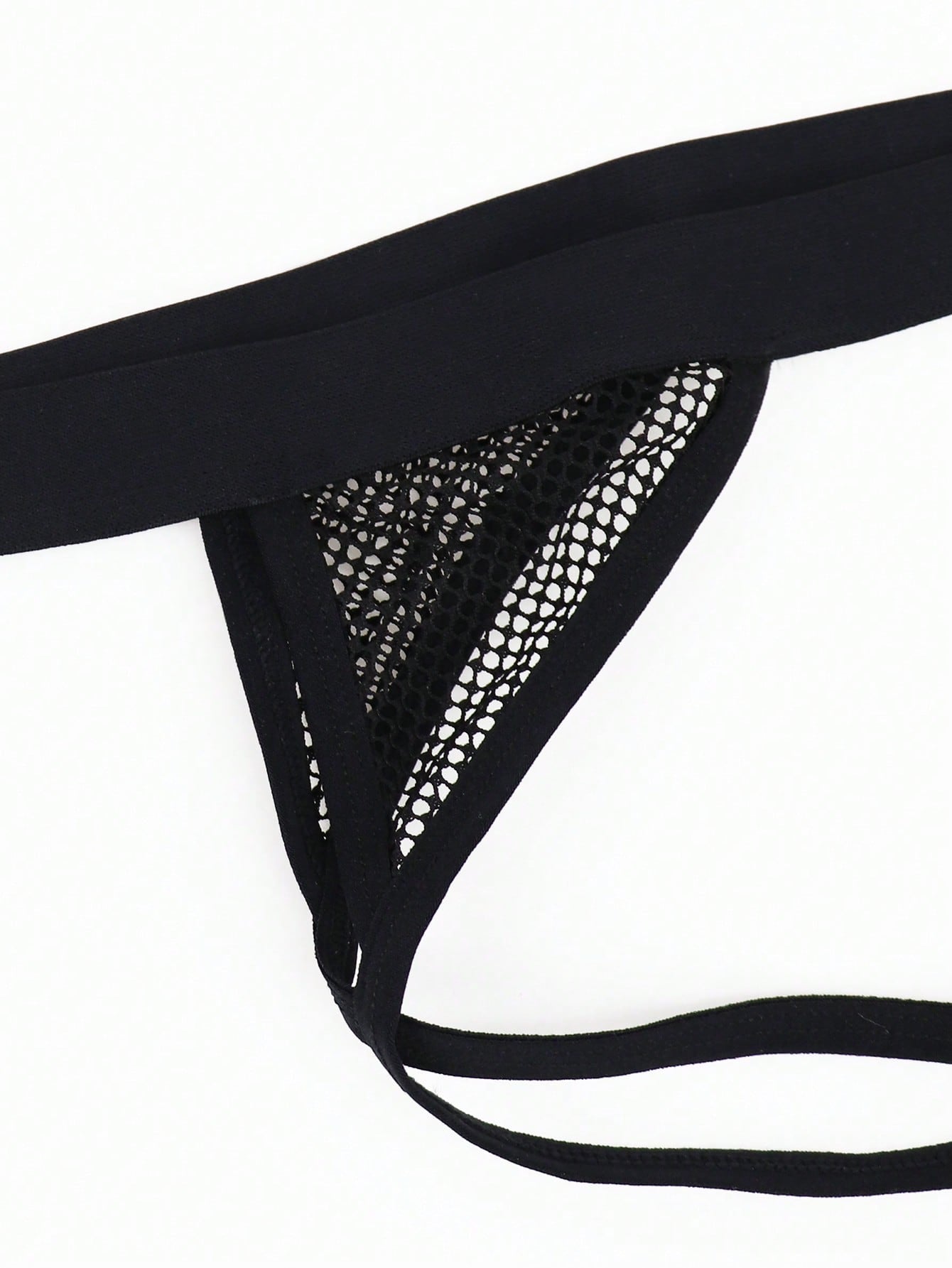 Men’s Red Fabric Short With Contrast Mesh Detail, Clean Structure, For General Wear