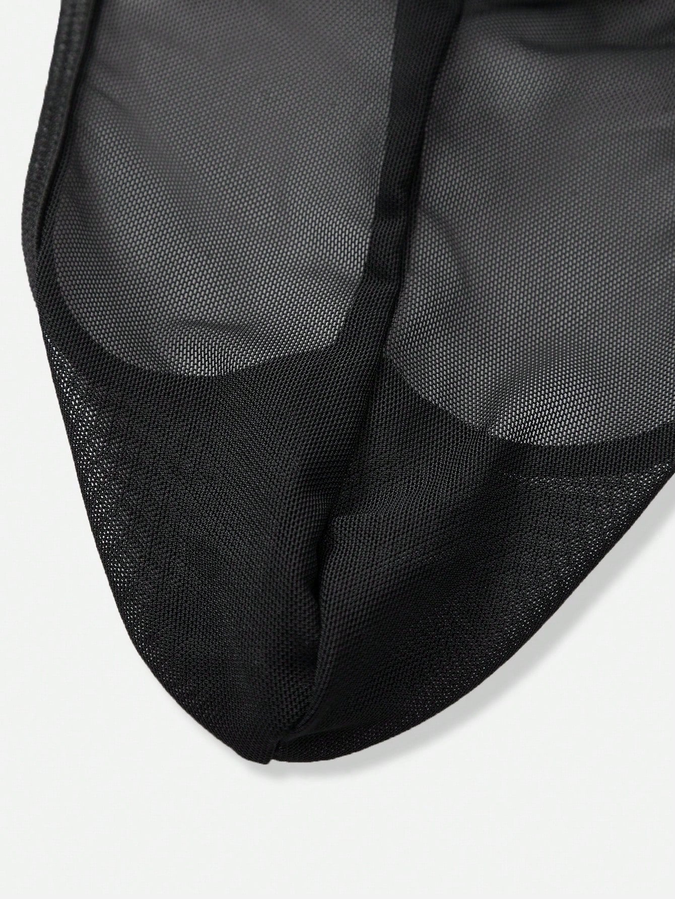 Men’s Black Short Low Waist Simple Structure For Daily Wear