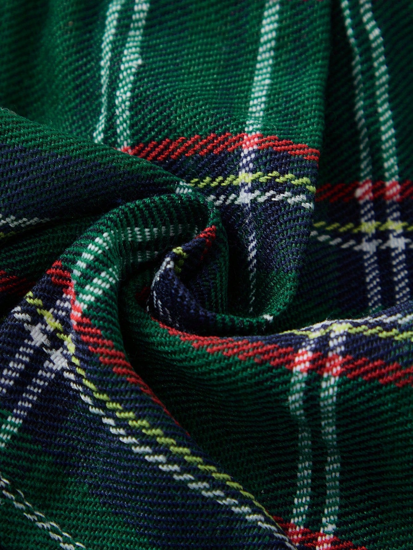 Plaid Christmas Booty Shorts Skirt Costume For Men