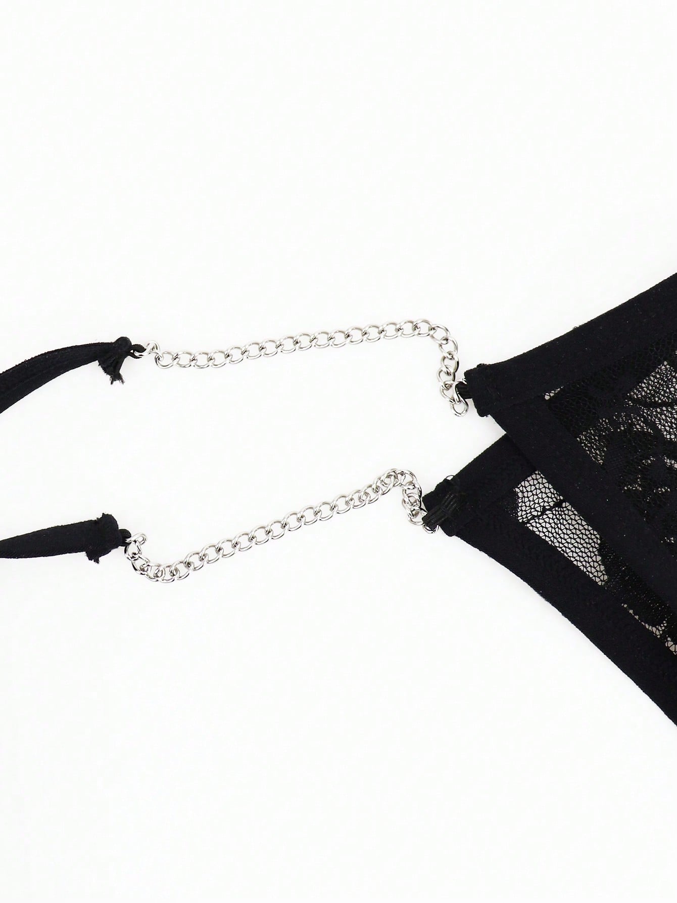 Men’s Rose Lace Waist Chain Short, Lightweight Material, Decorative Detail Design