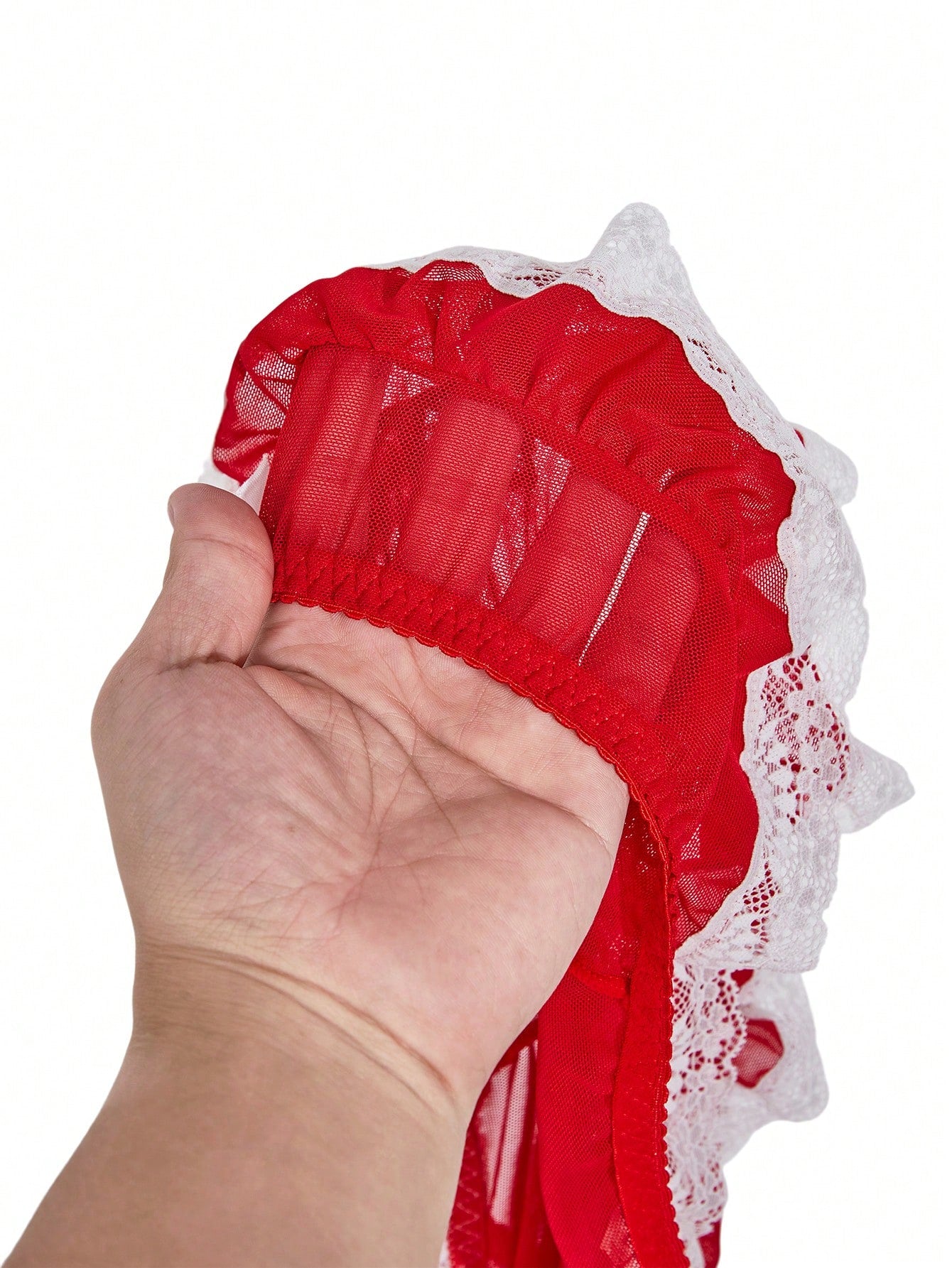 Multilayer Ruffle Lingerie For Men