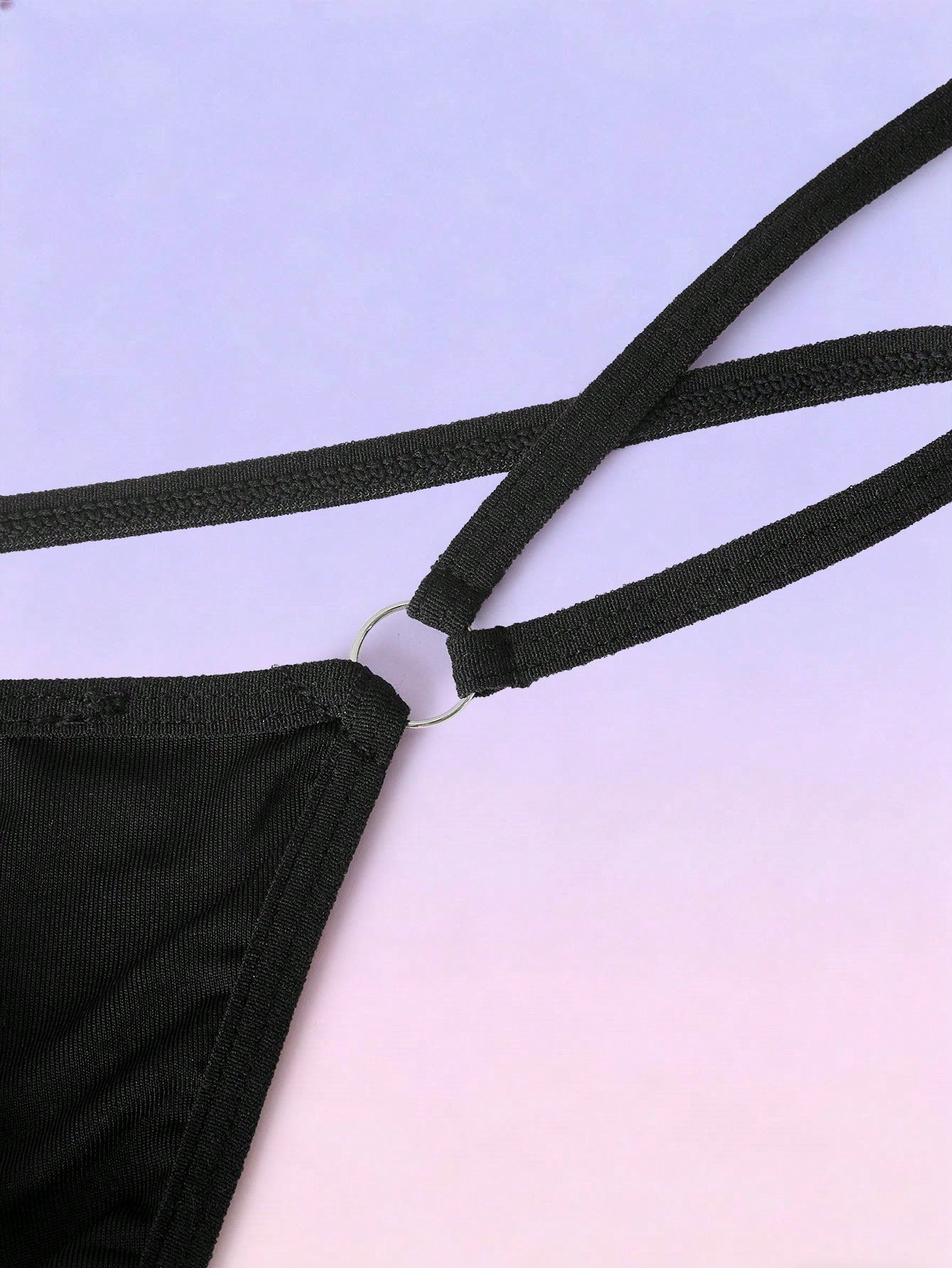 Tie Up Knotted Sexy Lingerie Set For Men