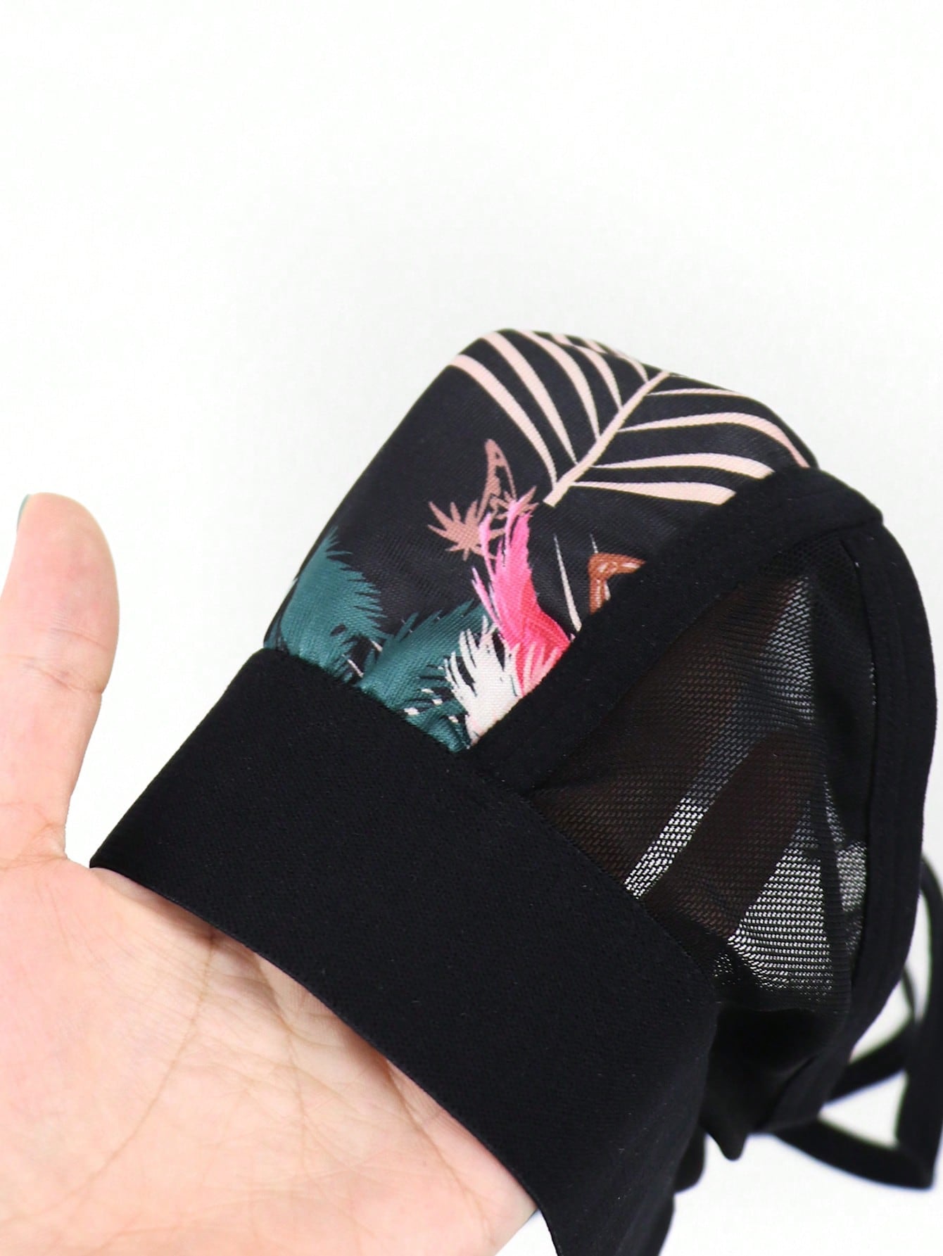 1pc Men’s Mesh One-Piece Garment, Fabric Design, Lightweight Material