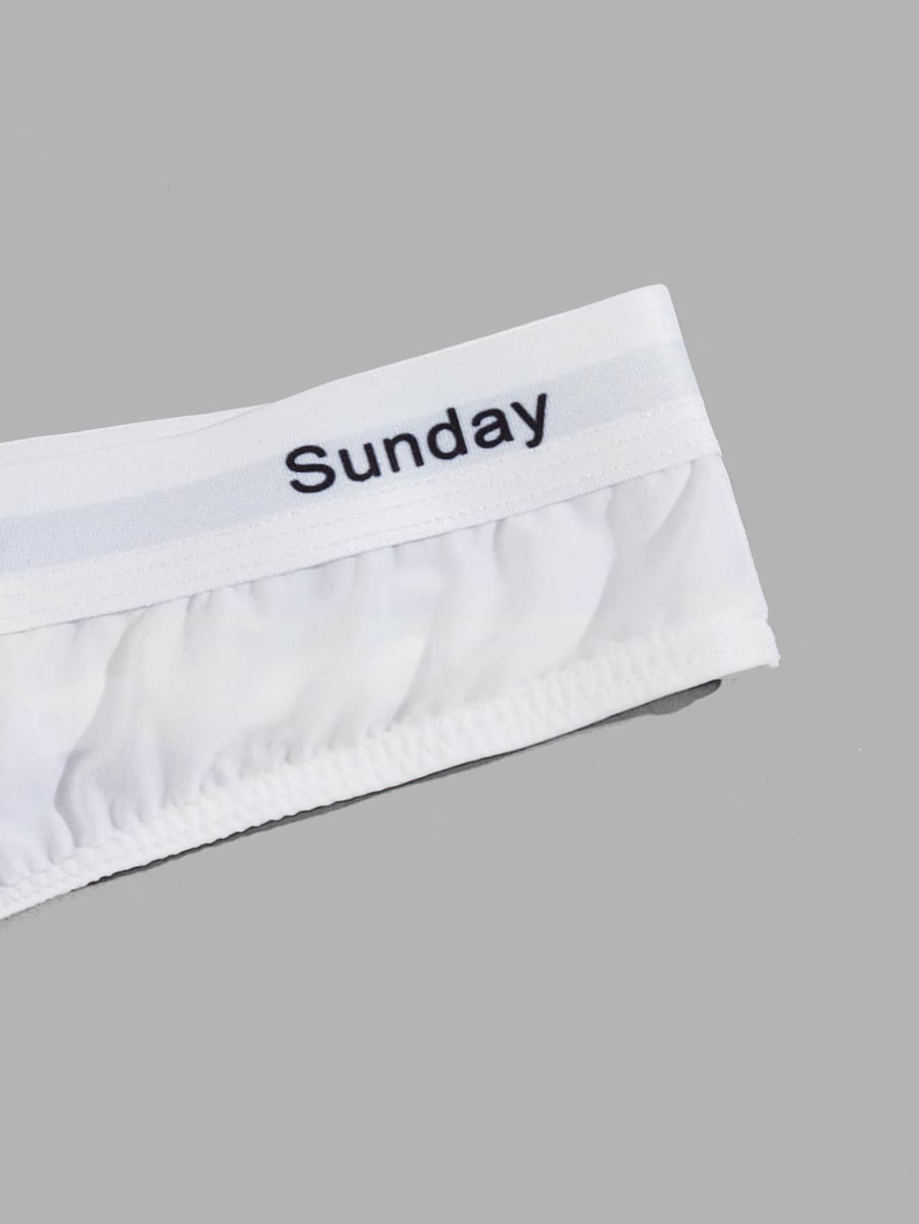 Men’s Short With Letter Graphic Print, Solid Color, Clean Design, For Casual Wear