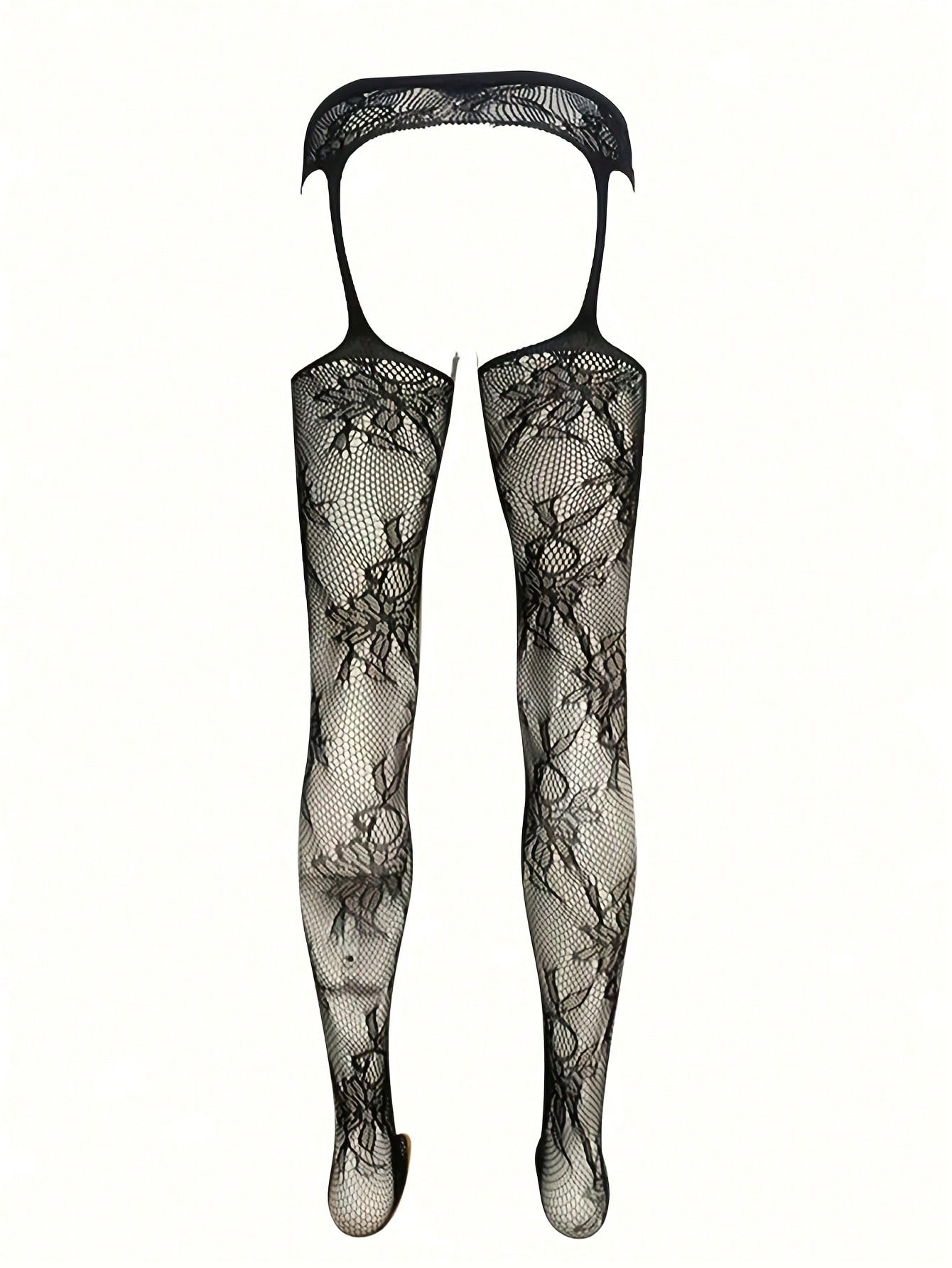 Hollow Out Seductive Fishnet Tights For Men