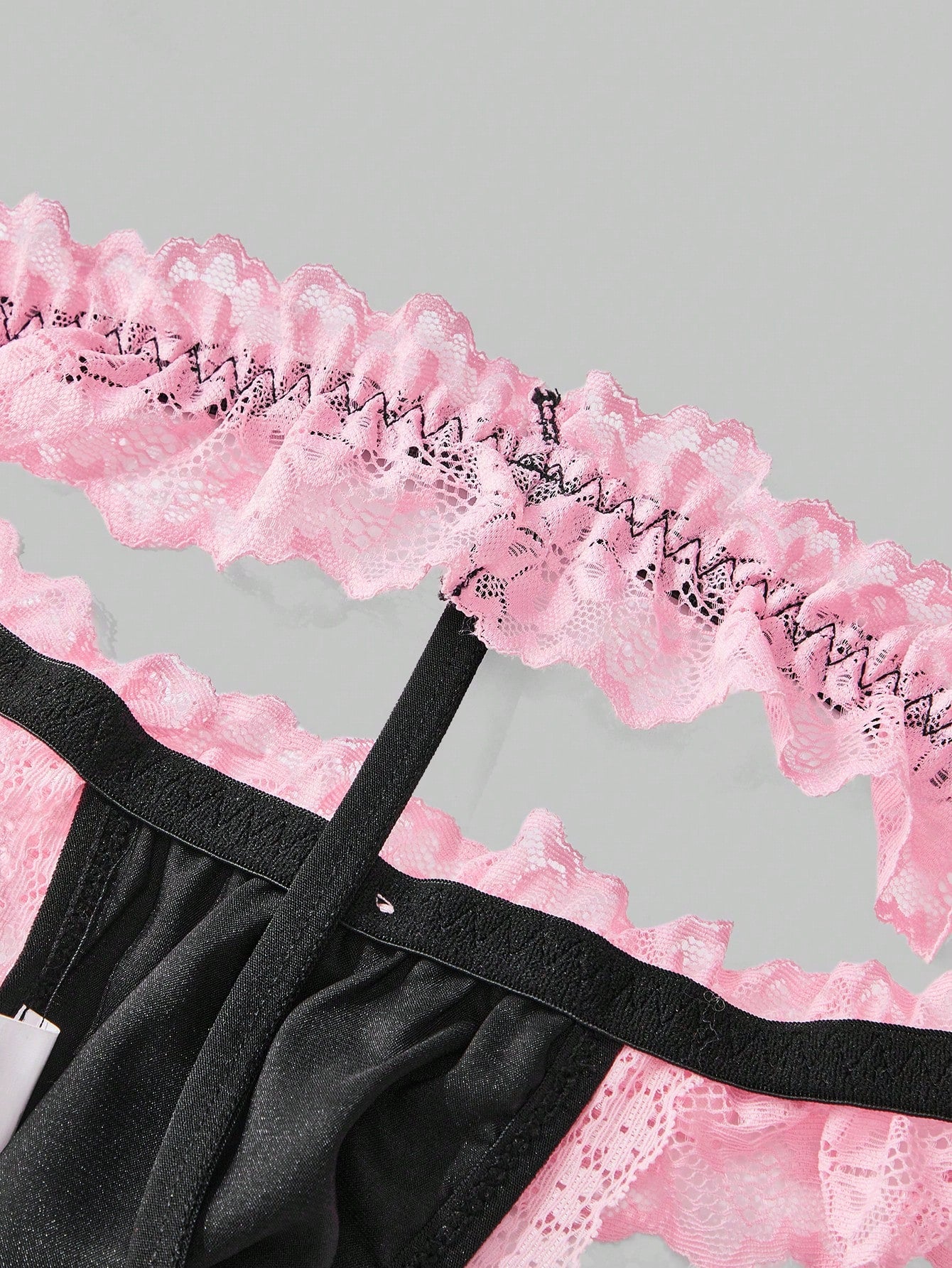 Men’s Pink Fabric Short With Bow Detail And Soft Touch Material For Casual Wear