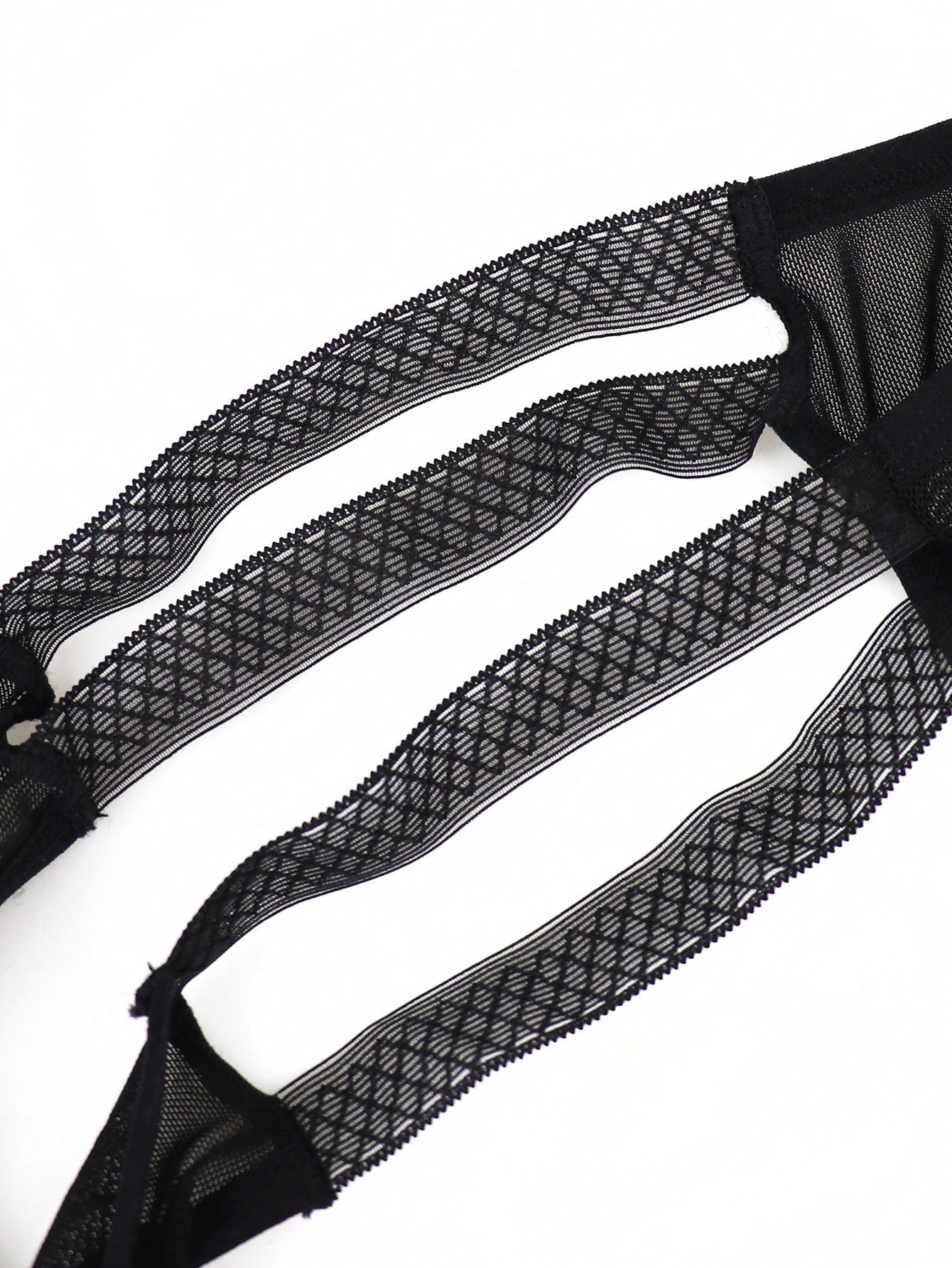 Men’s Mesh Short with Lace Trim, Mid-Rise Style, Soft Fabric, Easy to Wear