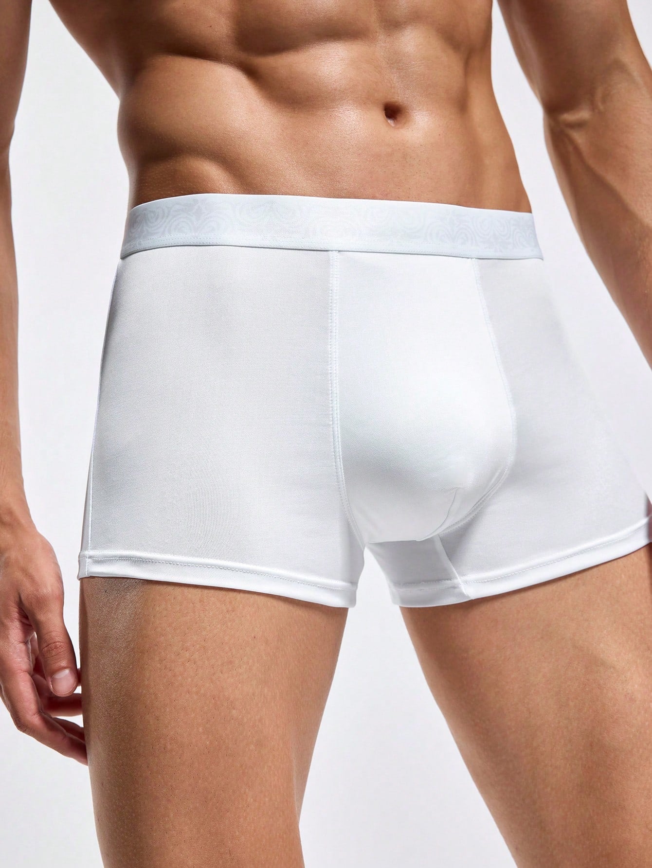 Men's Solid Color Daily Boxer Briefs