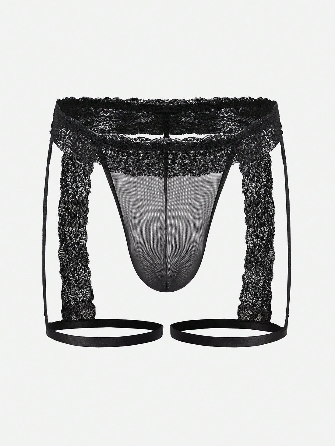 Men’s Black Short Low Waist Simple Structure For Daily Wear