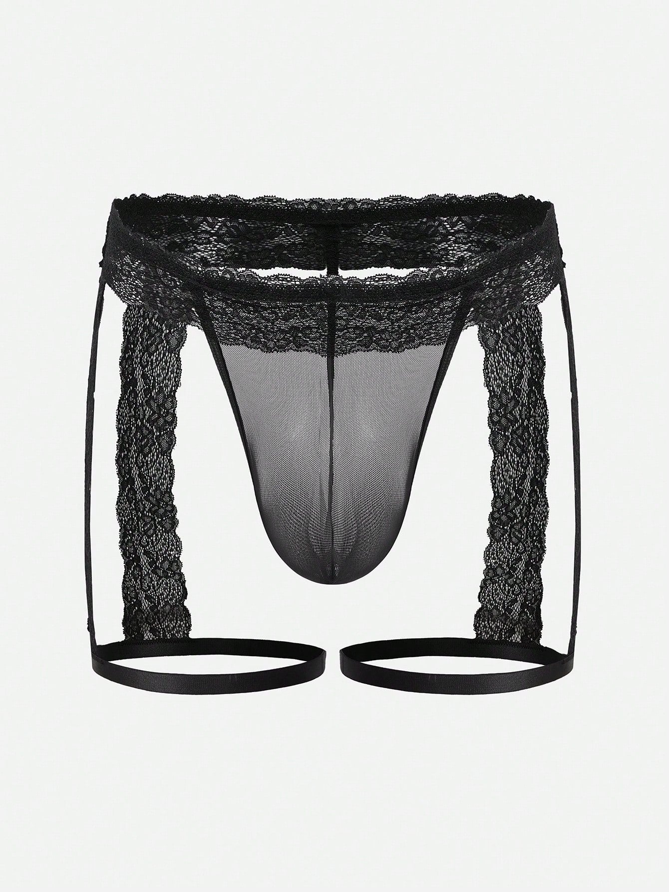 Men’s Black Short Low Waist Simple Structure For Daily Wear