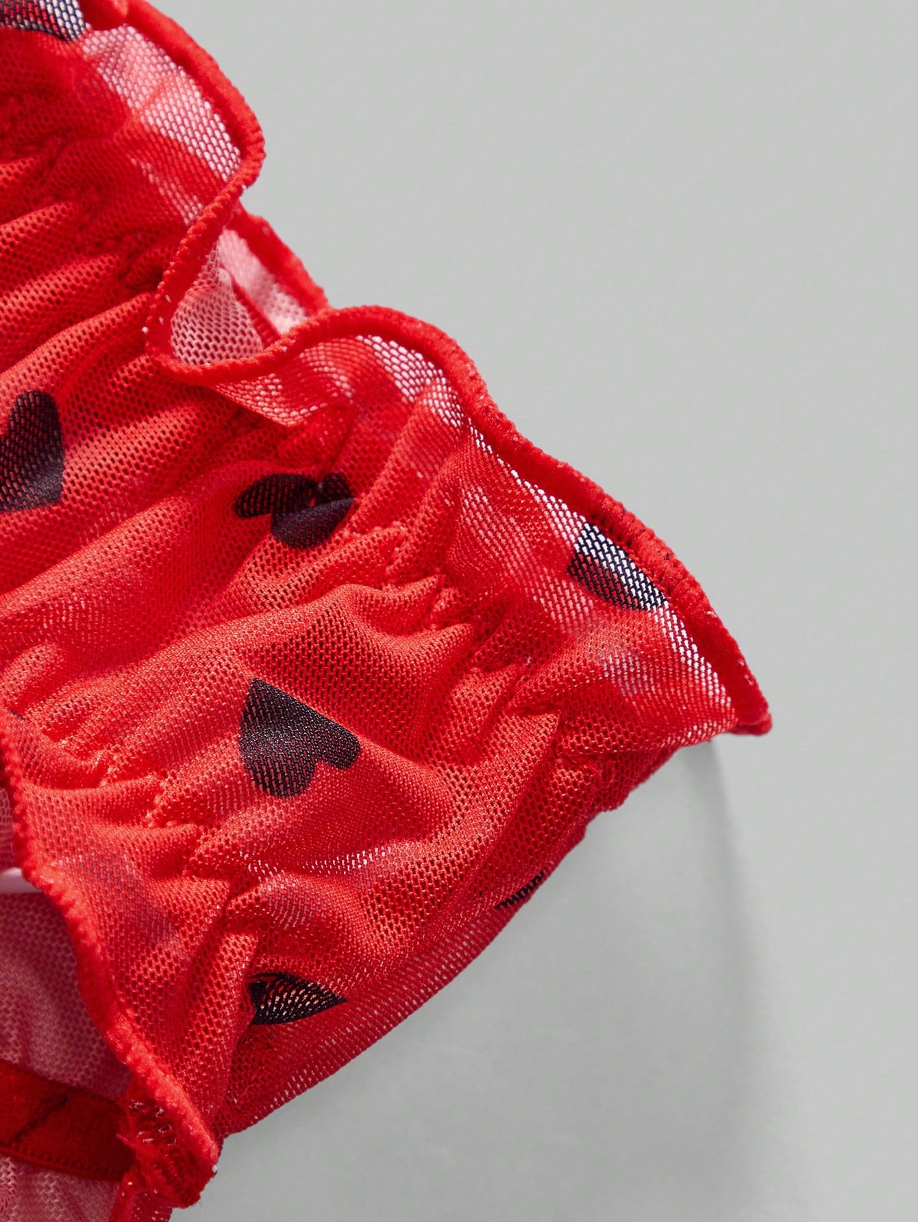 Men’s Heart Pattern Short, Solid Color, Clean Design, For Daily Wear