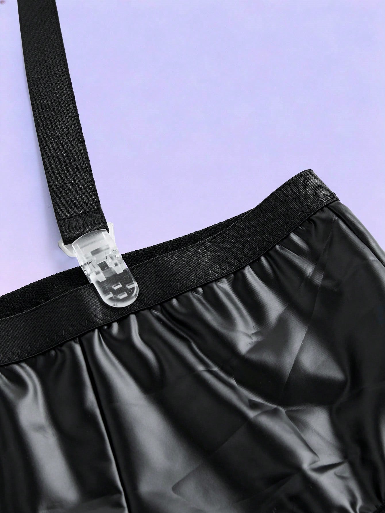 Men's Suspender Briefs With Bow Tie Detail