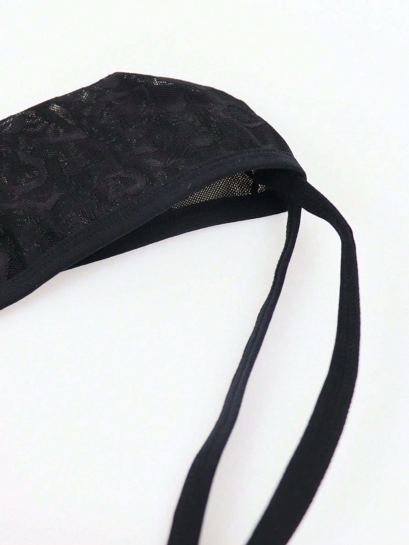 Men’s Solid Color Short with Bow Detail, Lightweight Material, Minimal Design