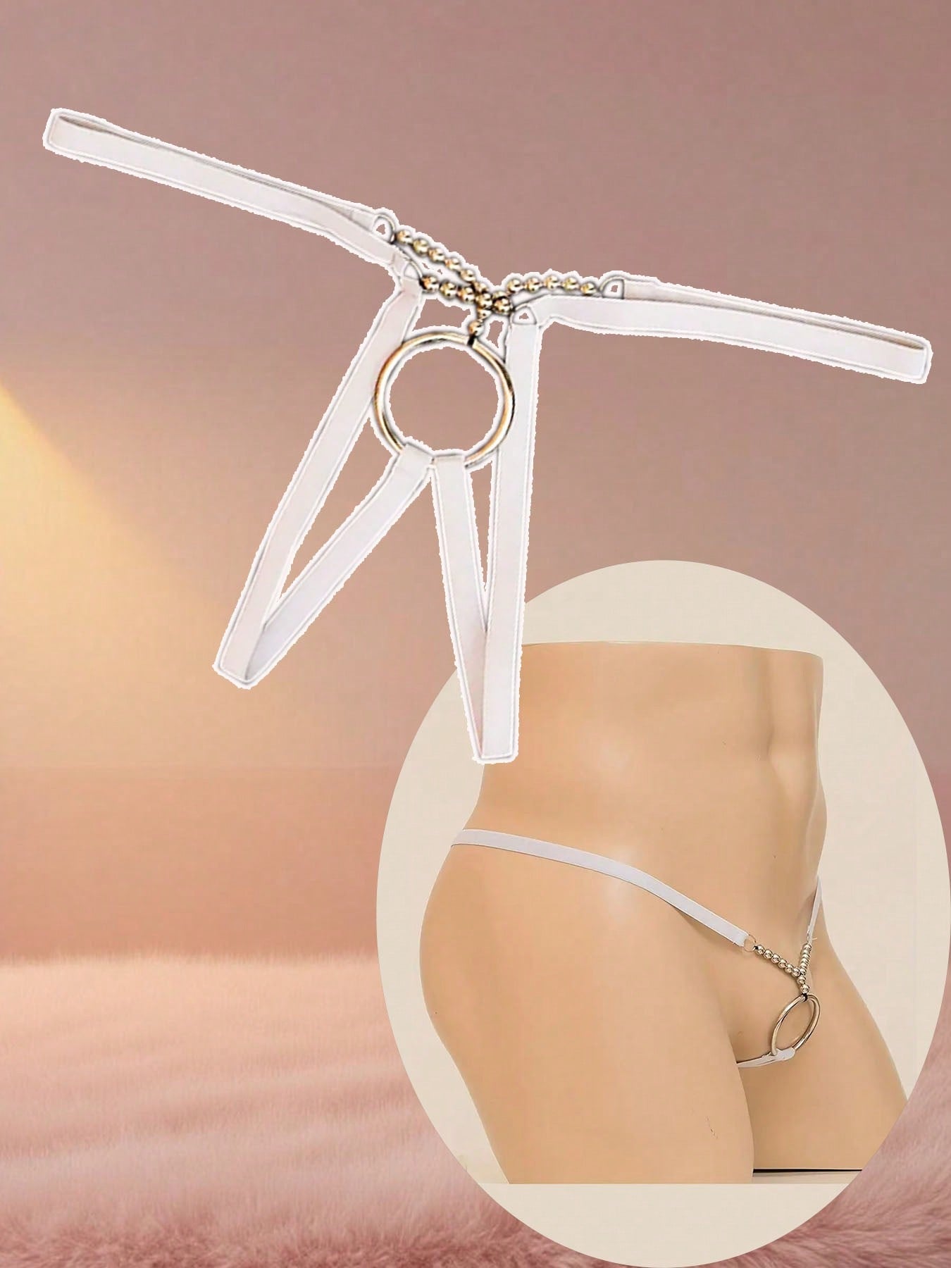 High Elasticity Sheer Design Briefs For Men 2 Pack