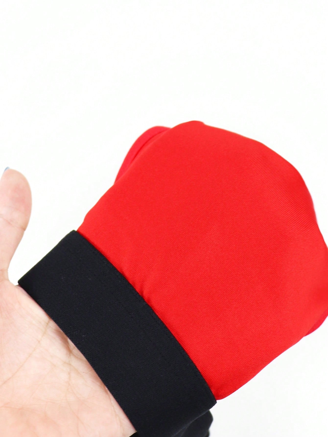 Men’s Red Fabric Short With Contrast Mesh Detail, Clean Structure, For General Wear