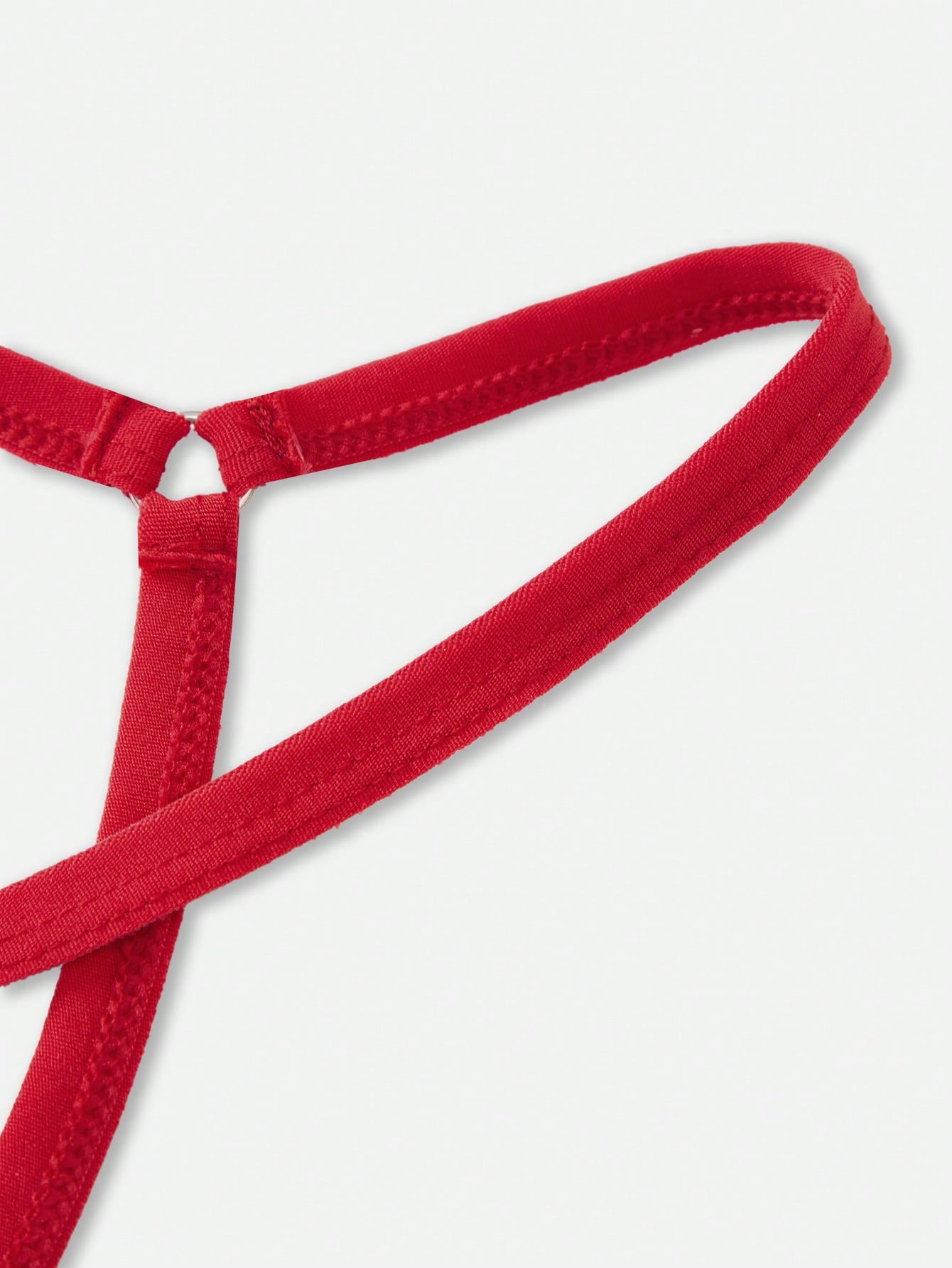 Men’s Metallic-Look Fabric Patchwork Short, Smooth Texture, Clean Design, For Daily Styling