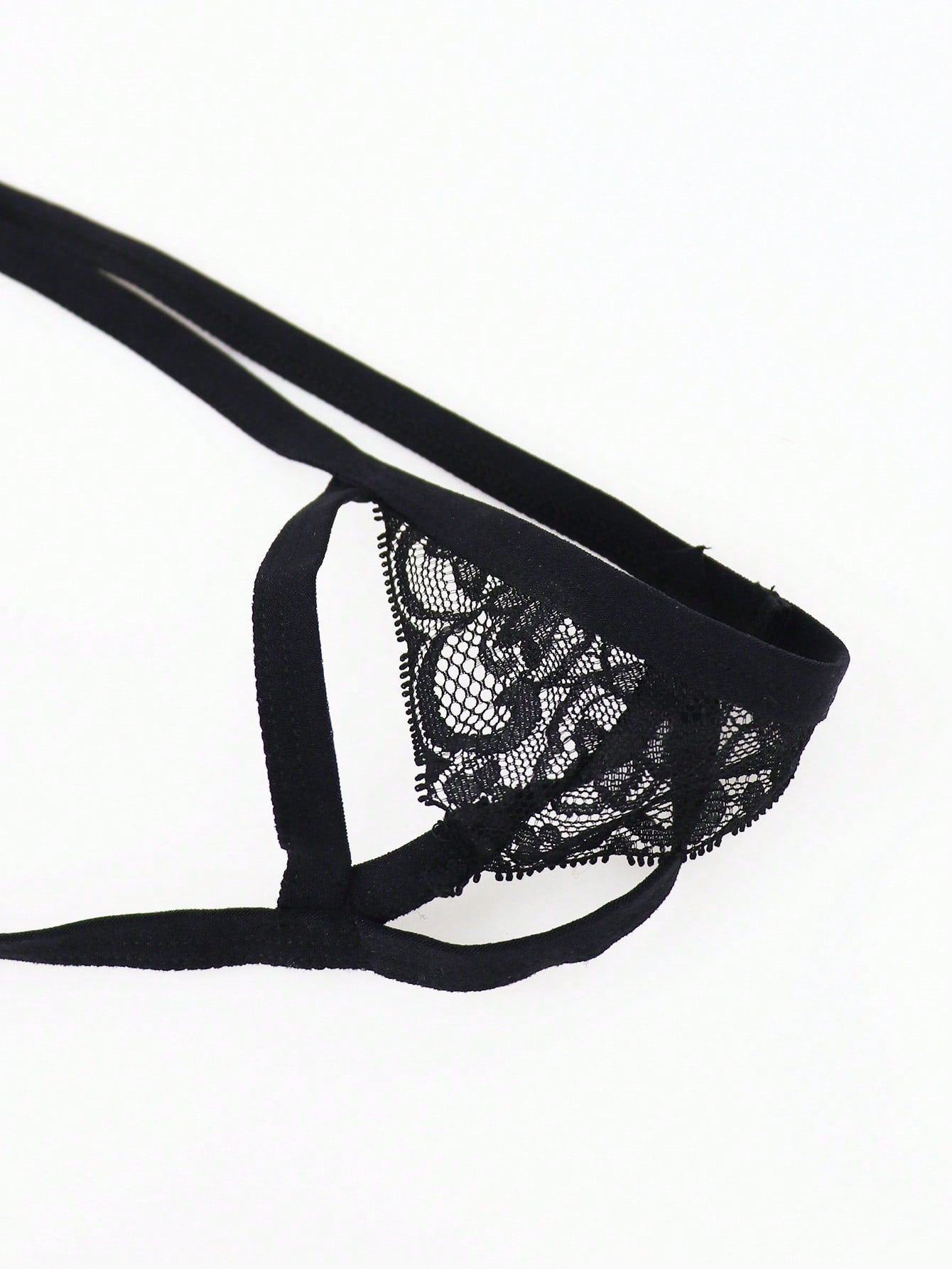 Men’s Black Mesh Short, Non-Detachable Design, Mid-Waist Style, Lightweight Fabric for Daily Wear