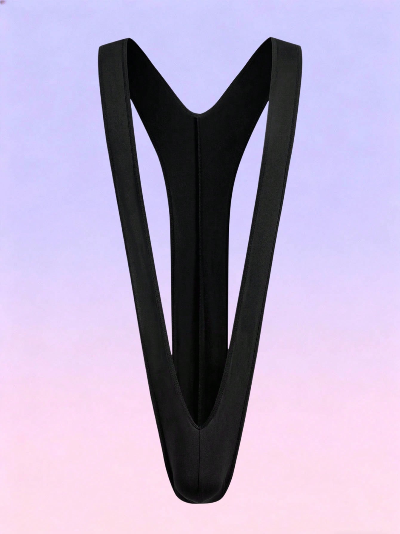 Solid Color Sleeveless Deep V Neck Backless Jumpsuit For Men