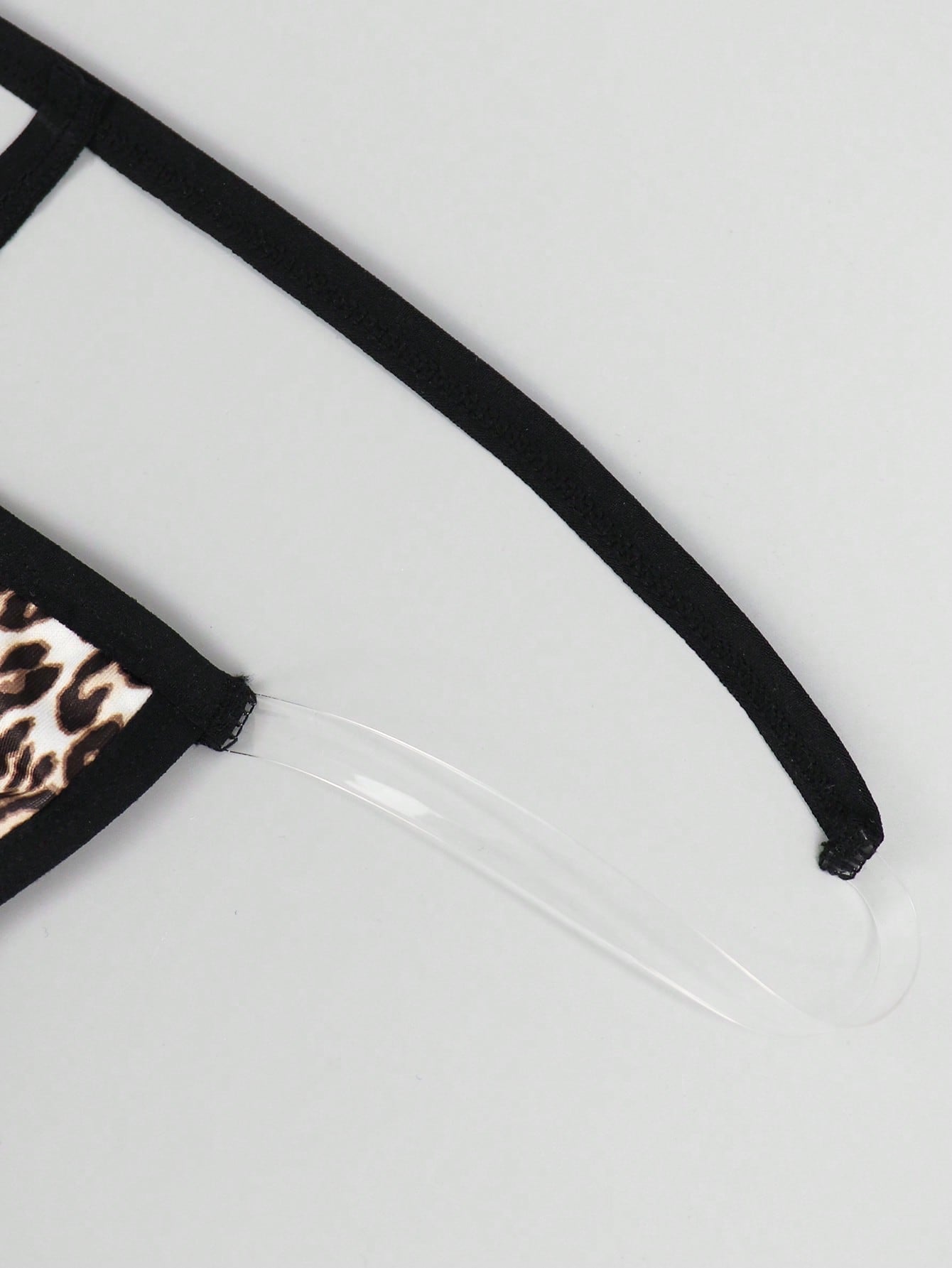 Men's Leopard Print Thong Underwear