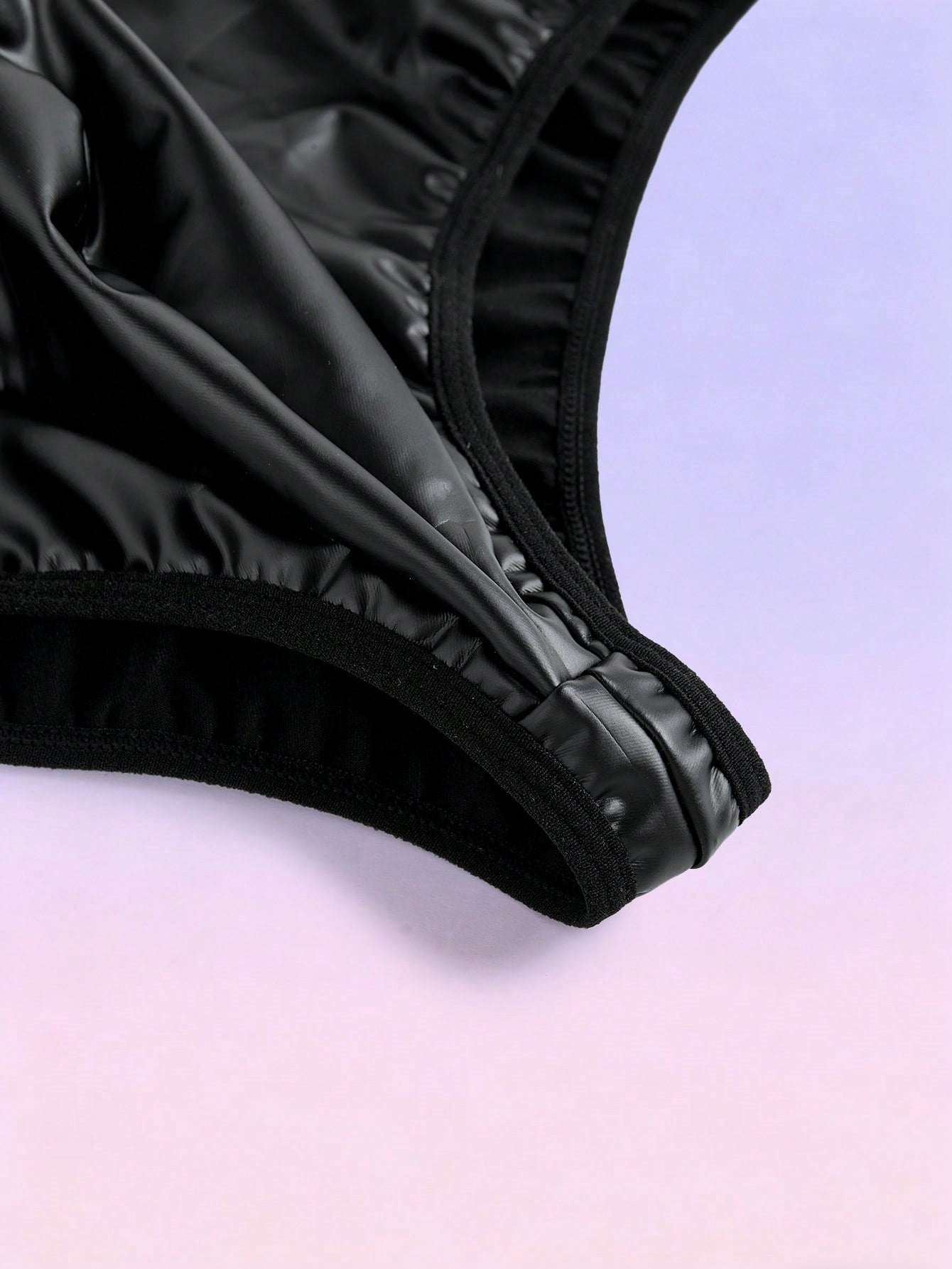 Men's Suspender Briefs With Bow Tie Detail
