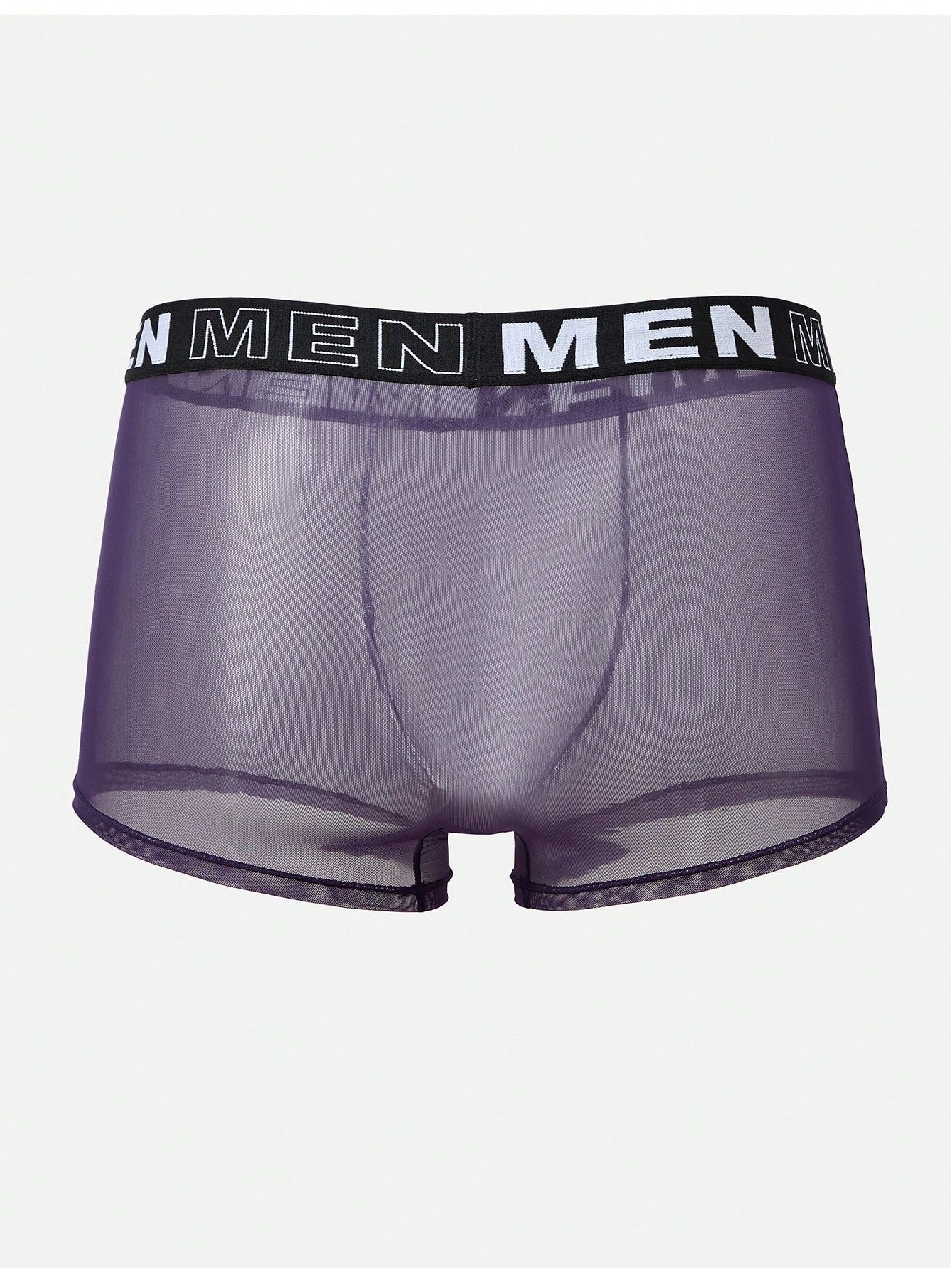 2pcs Mesh Short Set, Lightweight Fabric, Simple Style for Daily Rotation