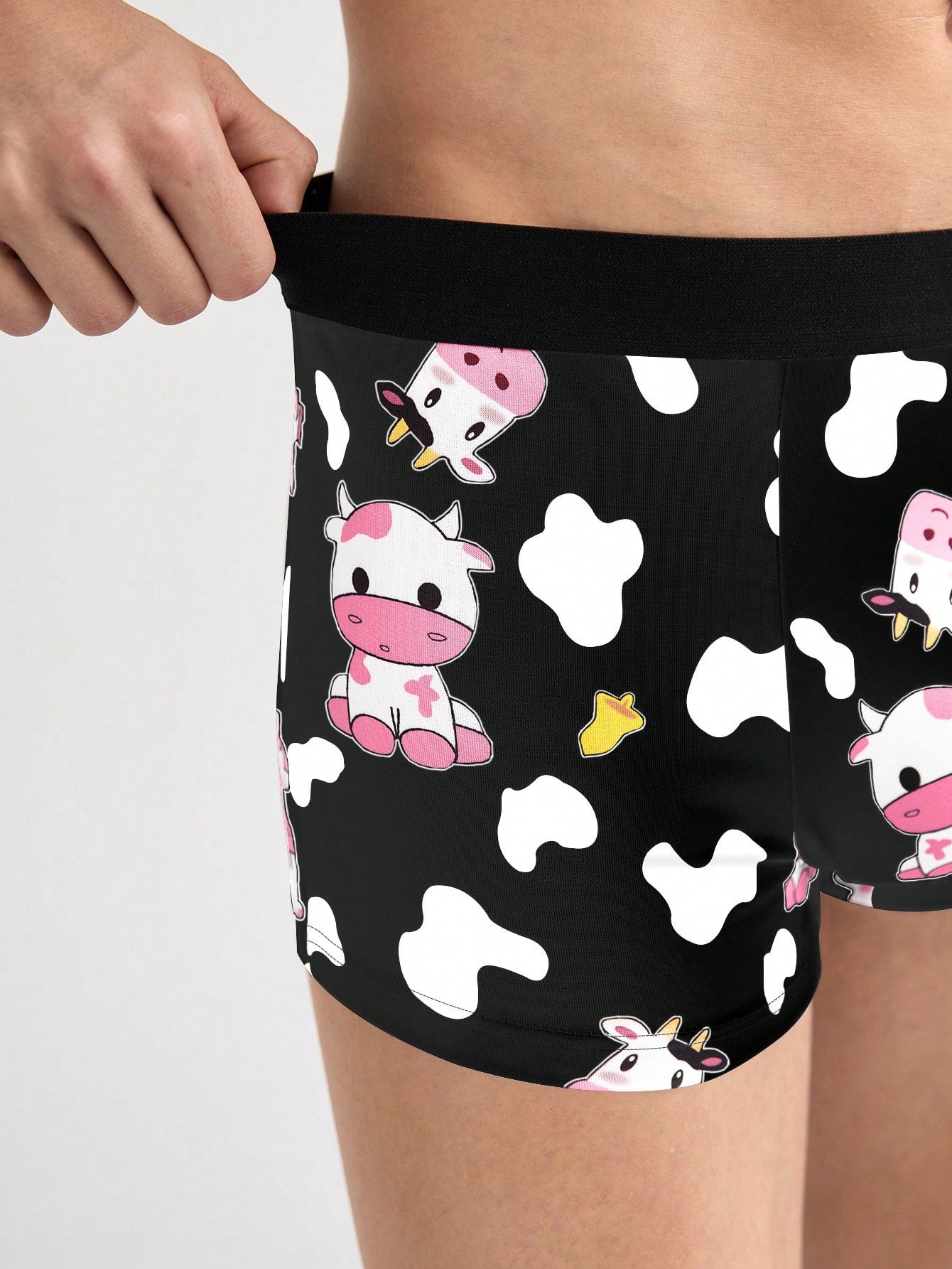 Men's Cartoon Print Boxer Briefs