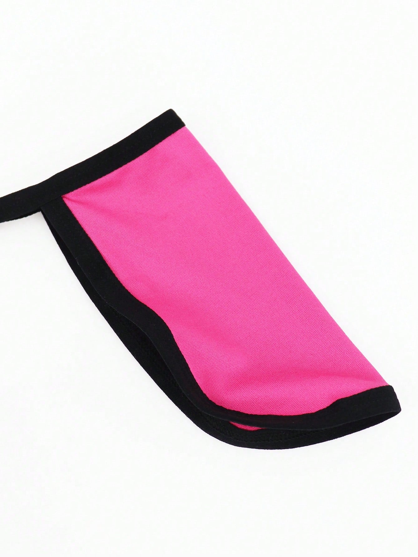 1pc Men's Magenta Fabric Slip On Underwear
