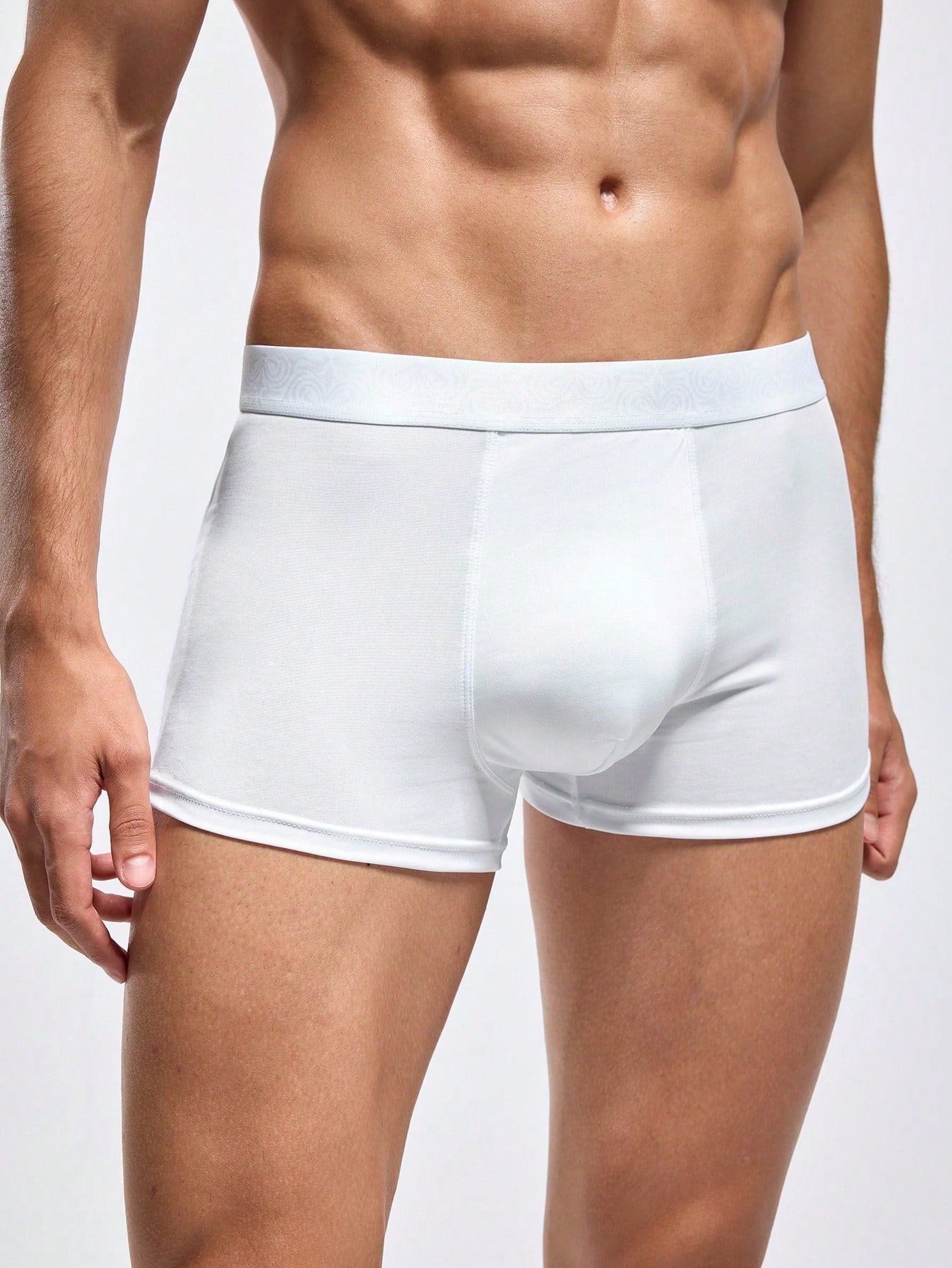 Men's Solid Color Daily Boxer Briefs