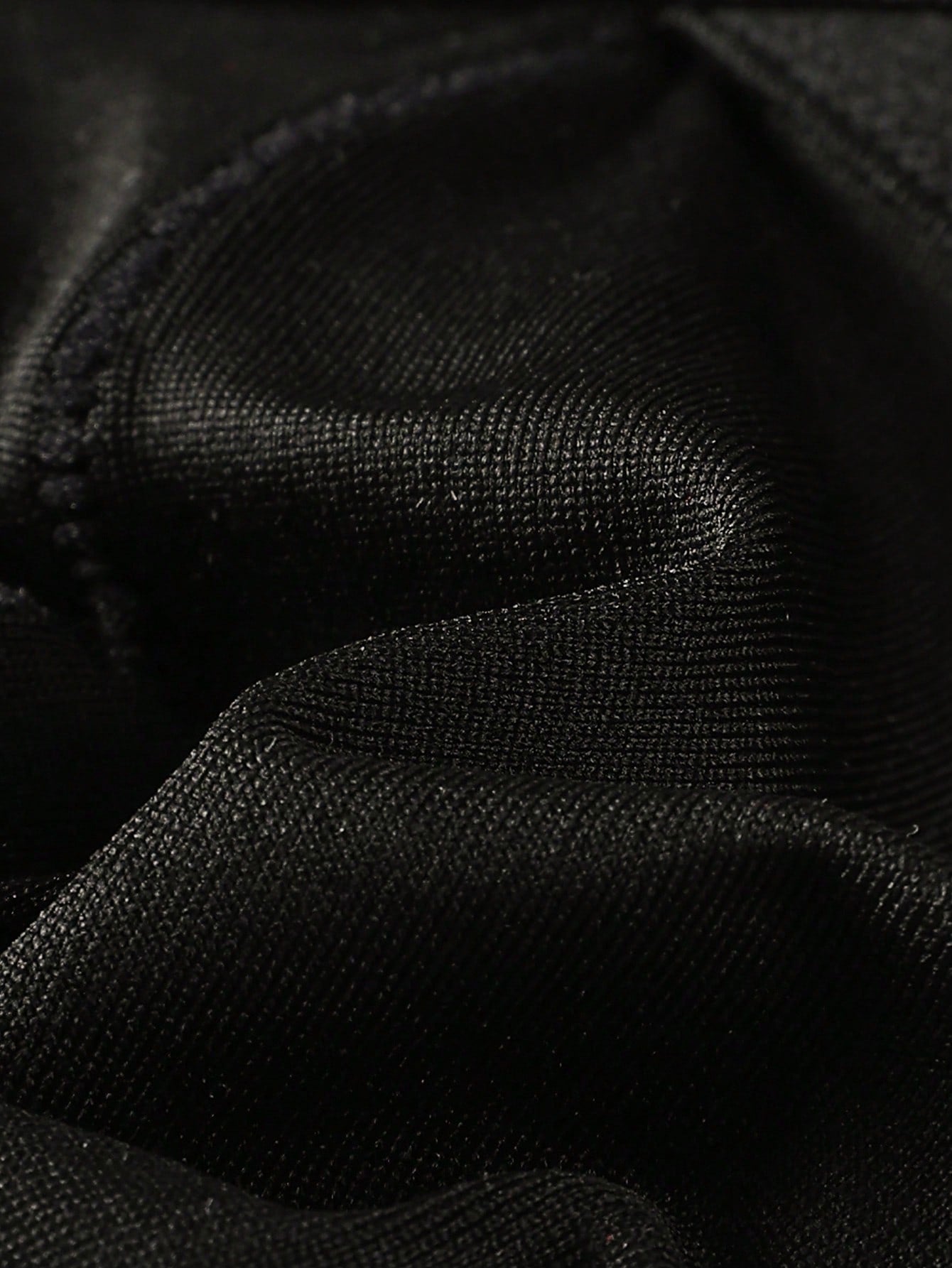 Men's Letter Knit Waistband Hollow Design Briefs