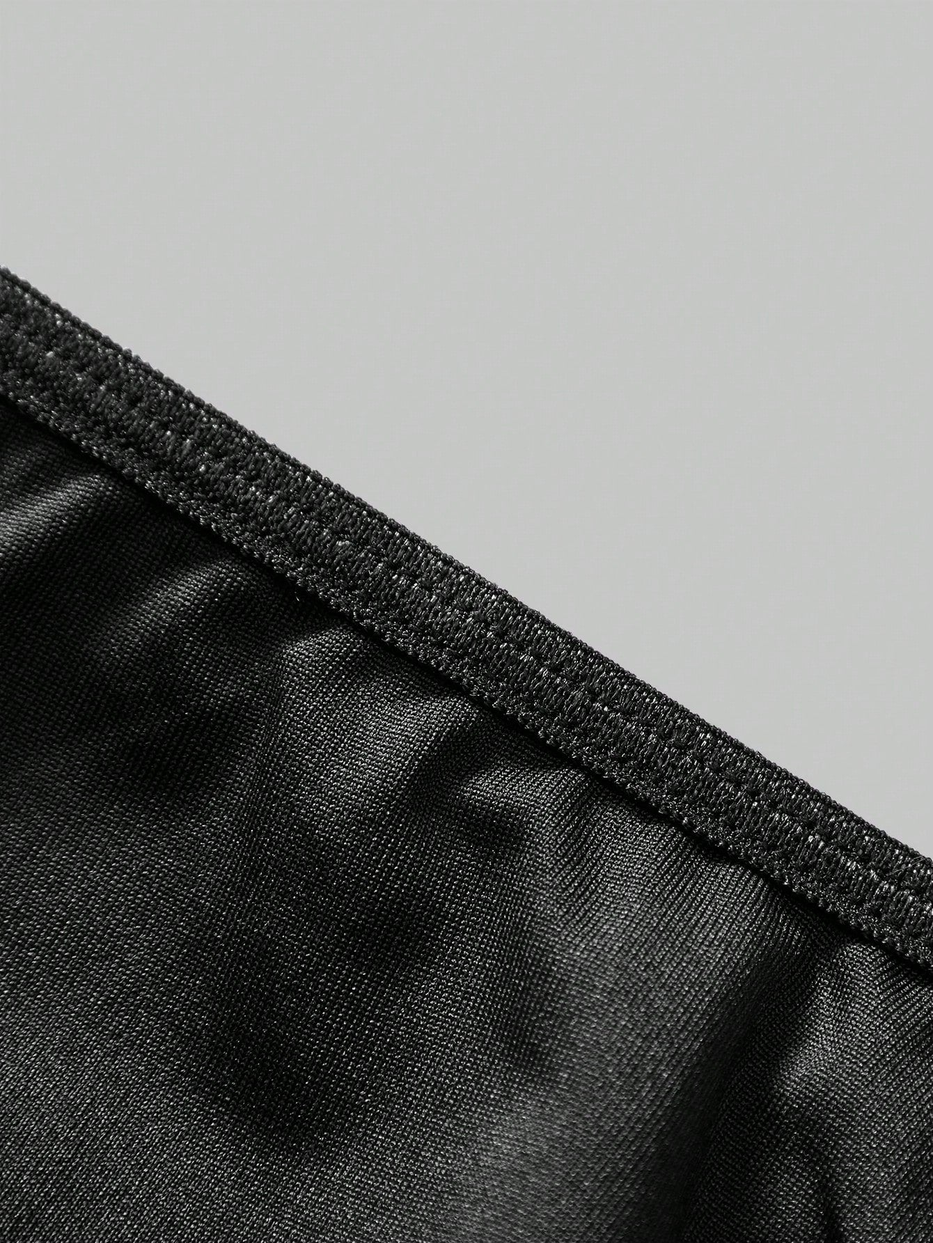 Men’s Shiny Fabric Short for Valentine’s Day Theme, Lightweight Material, Simple Design