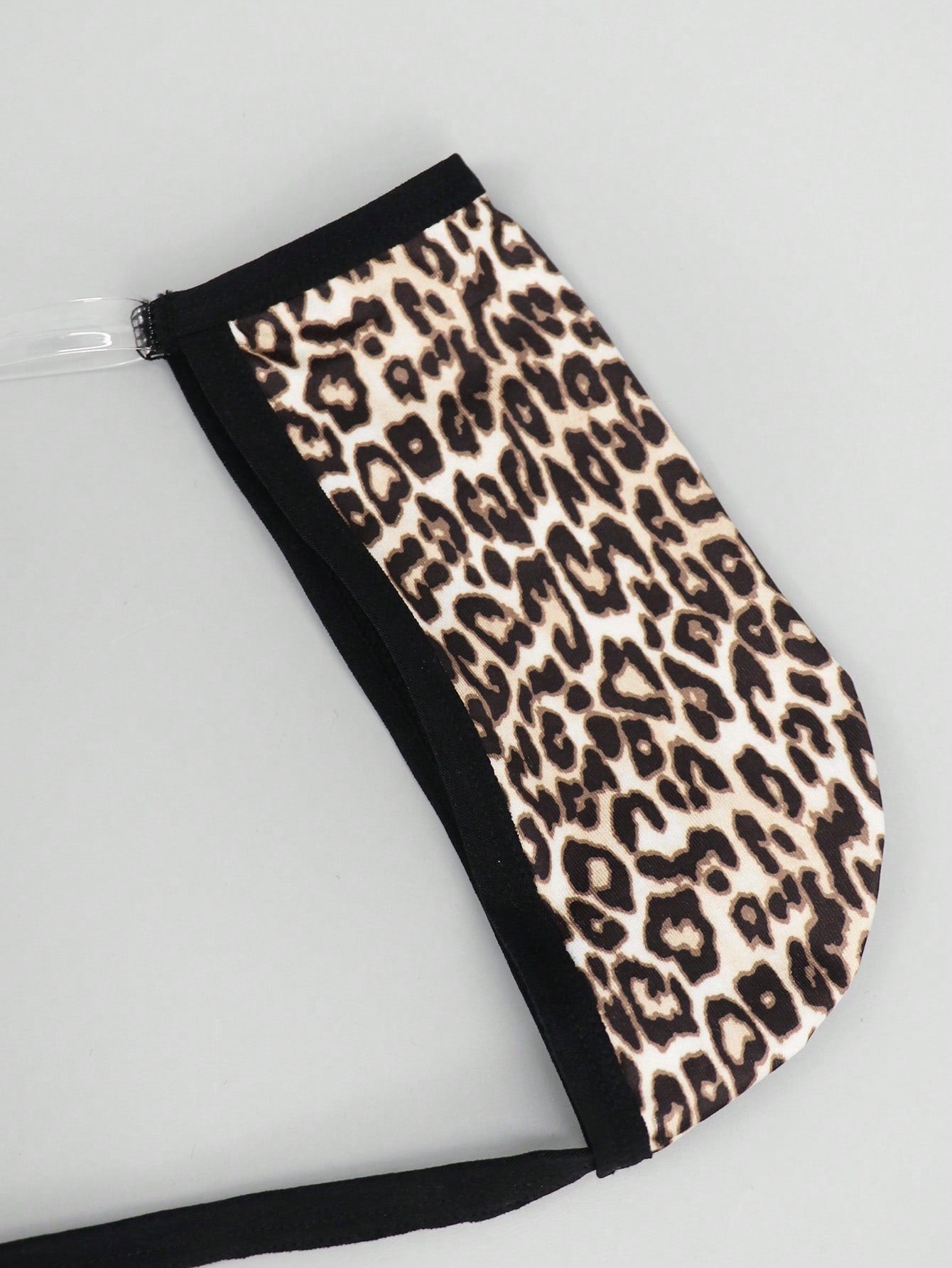 Men's Leopard Print Thong Underwear